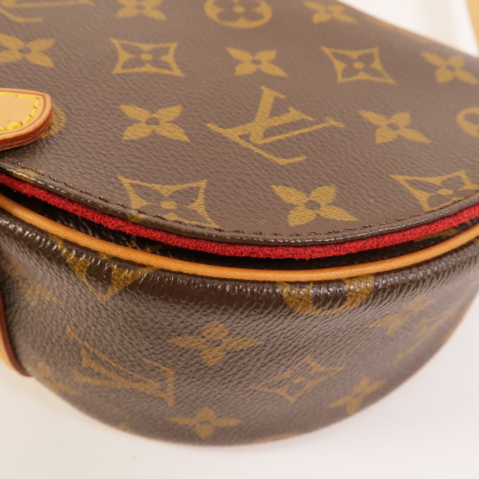 LOUIS VUITTON Monogram Tambourine金扣肩背袋
