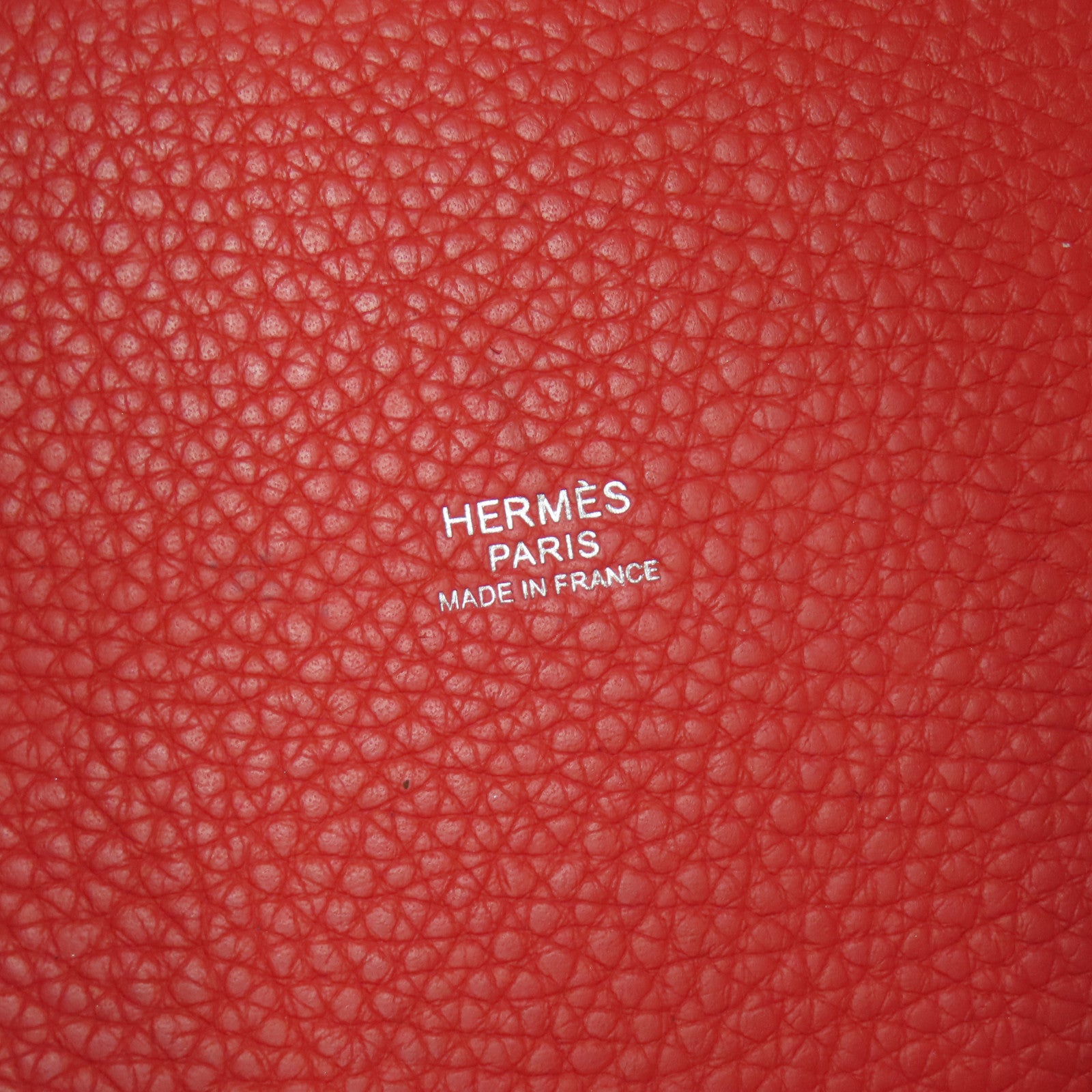 HERMES 【激減優惠】Clemence皮革Picotin PM銀扣手挽袋蜜桃紅色