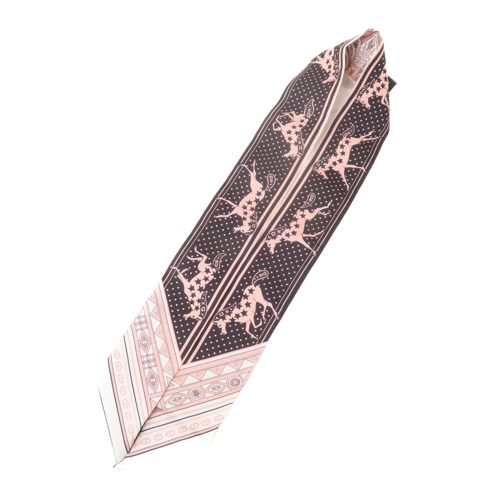 HERMES 絲質Twilly絲巾