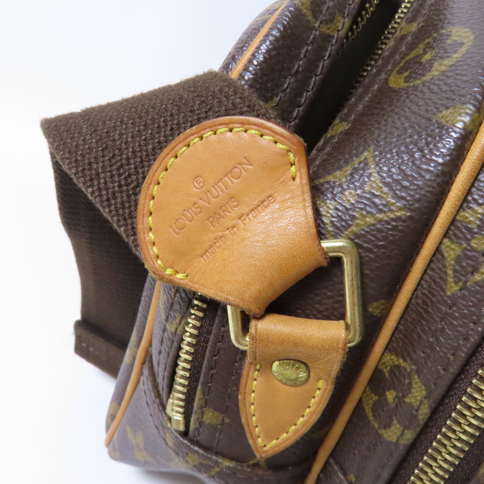 LOUIS VUITTON Monogram Reporter PM金扣肩背袋肩背袋