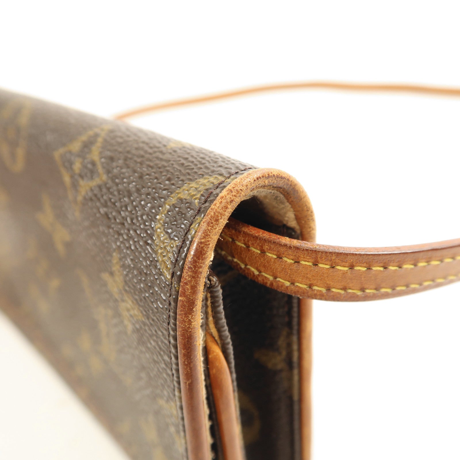 LOUIS VUITTON 【激減優惠】Monogram Pochette Twin GM金扣肩背袋