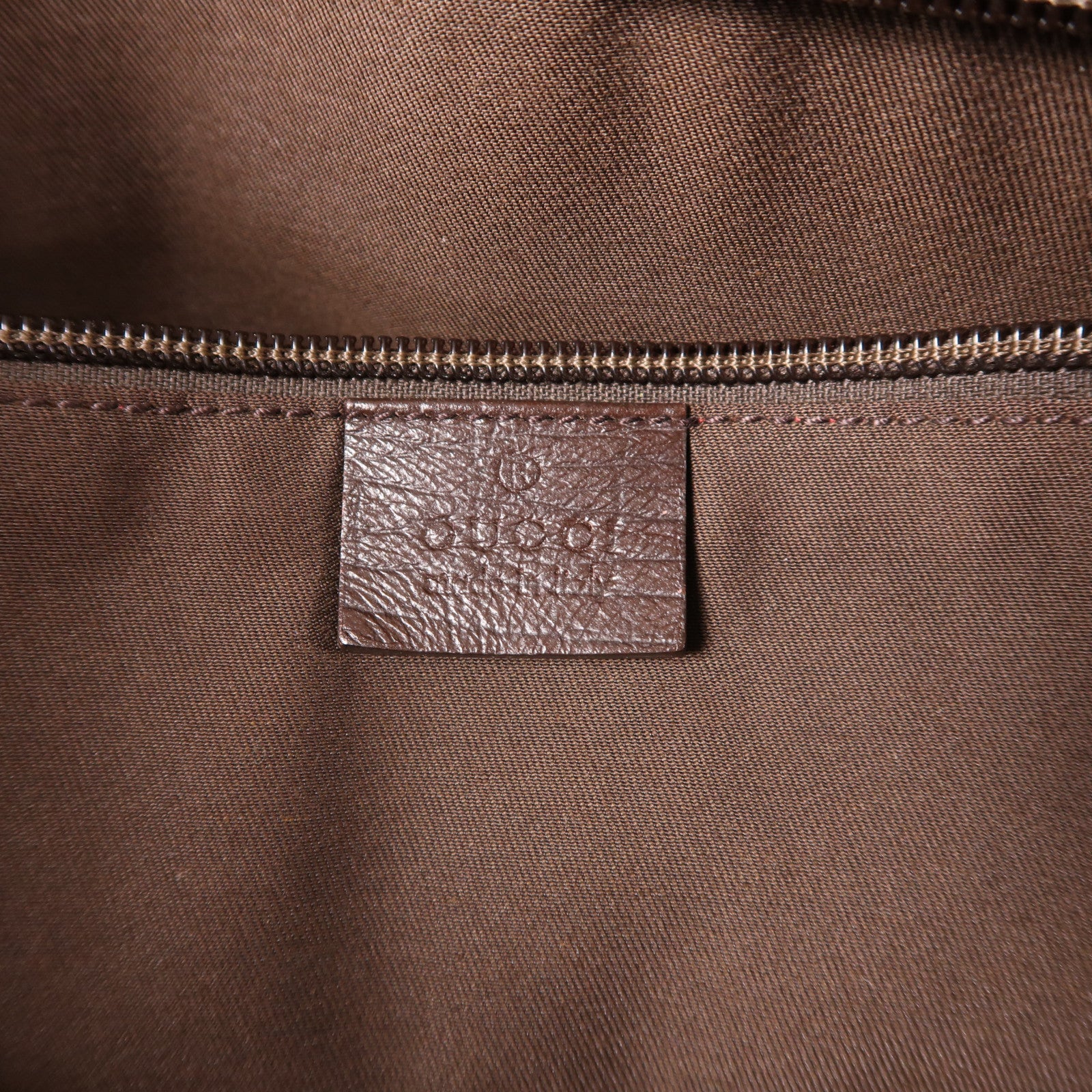 GUCCI 塗層帆布2 Way Shoulder銀扣手挽肩背兩用袋