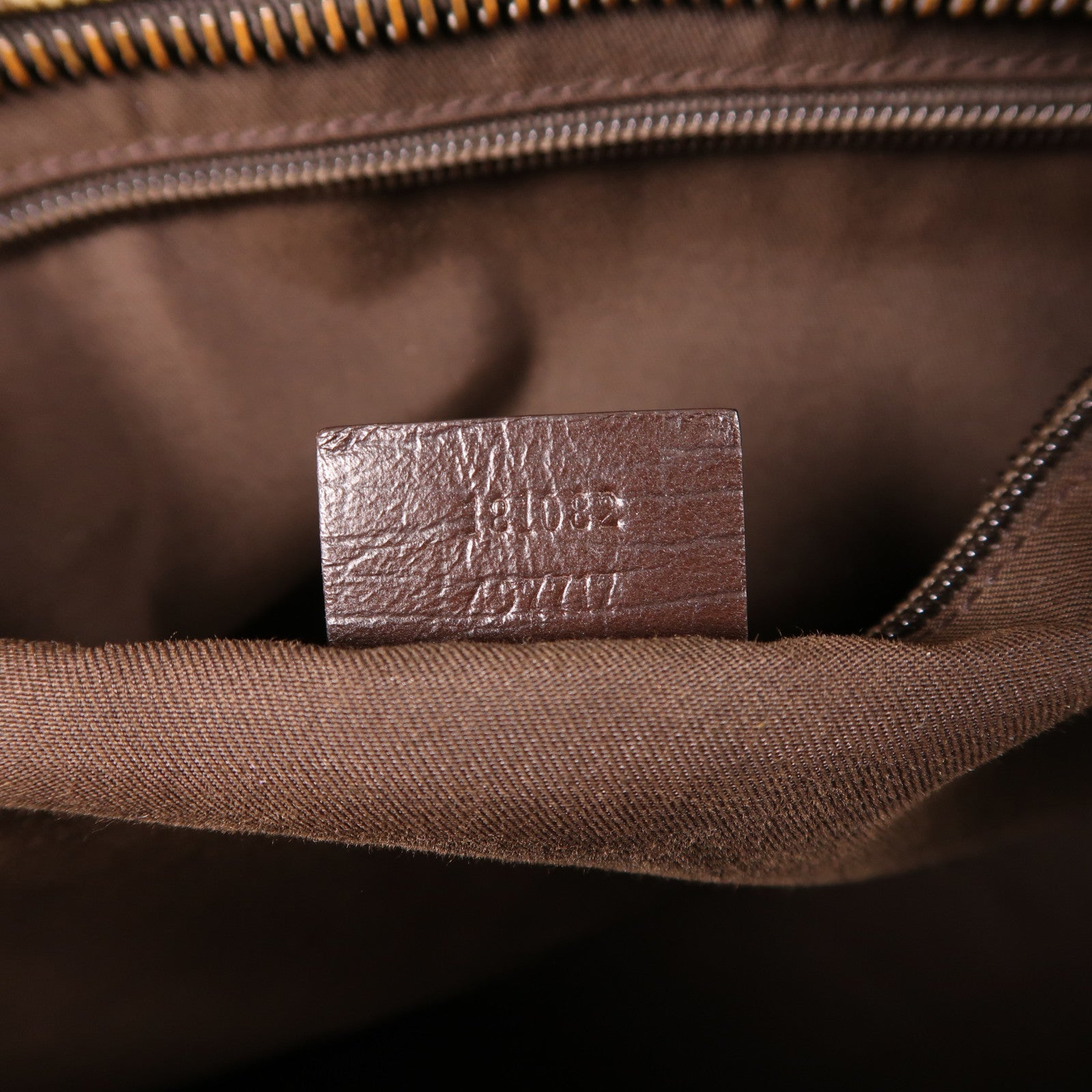 GUCCI 塗層帆布2 Way Shoulder銀扣手挽肩背兩用袋