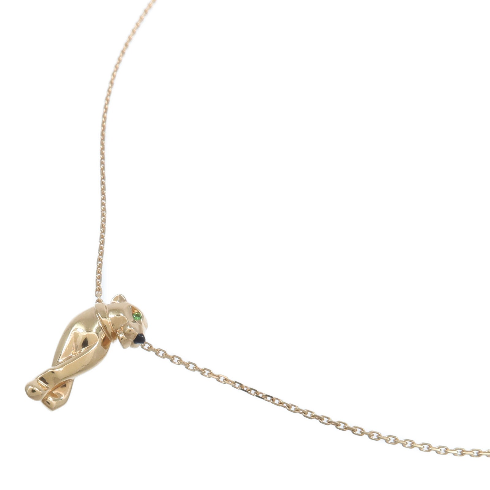 CARTIER 18K玫瑰金Panthere De Cartier項鍊