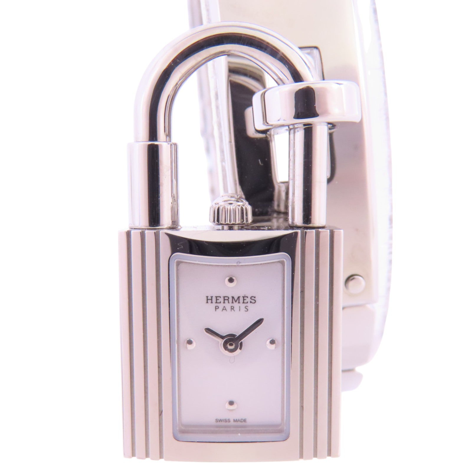 HERMES PHW H watch KE4.110 Quartz Watch Stainless Steel