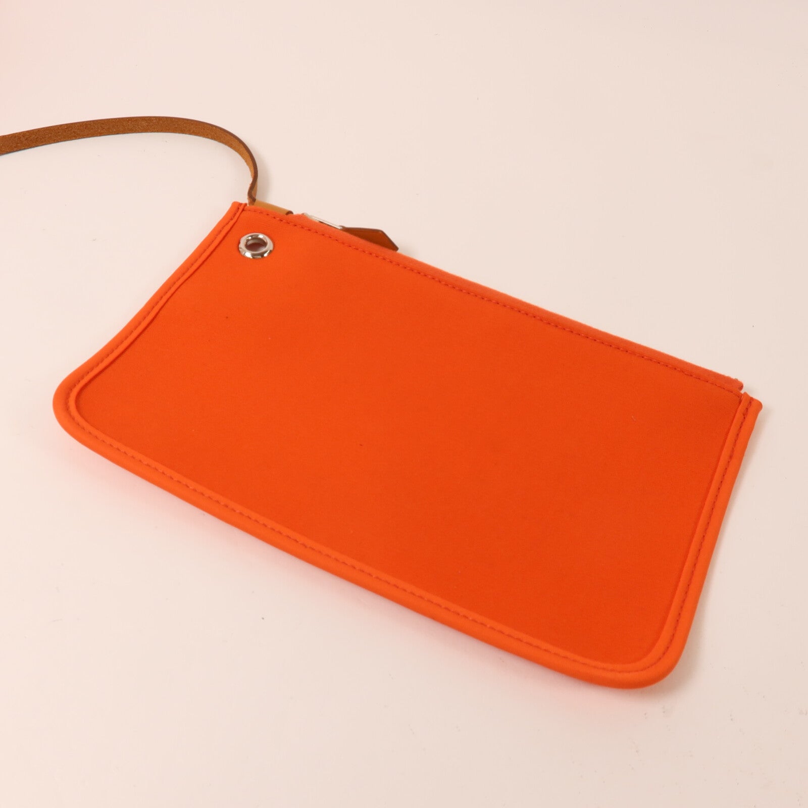 HERMES 帆布Herbag PM手挽肩背兩用袋Capucine