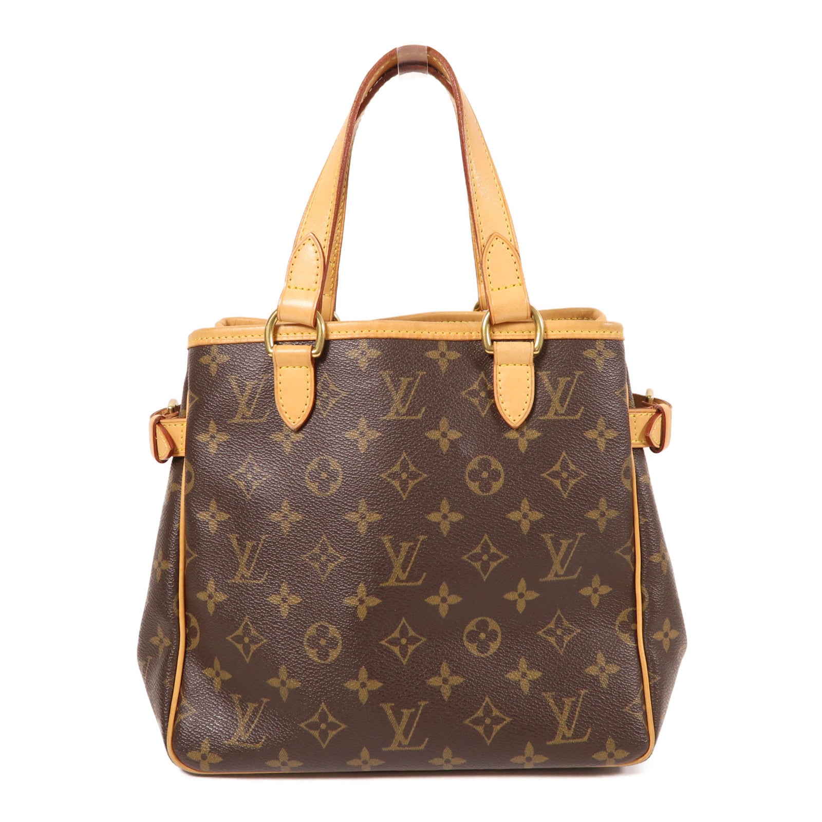 LOUIS VUITTON LV GHW Batignolles Hand Bag/Tote Bag M51156 Monogram Brown
