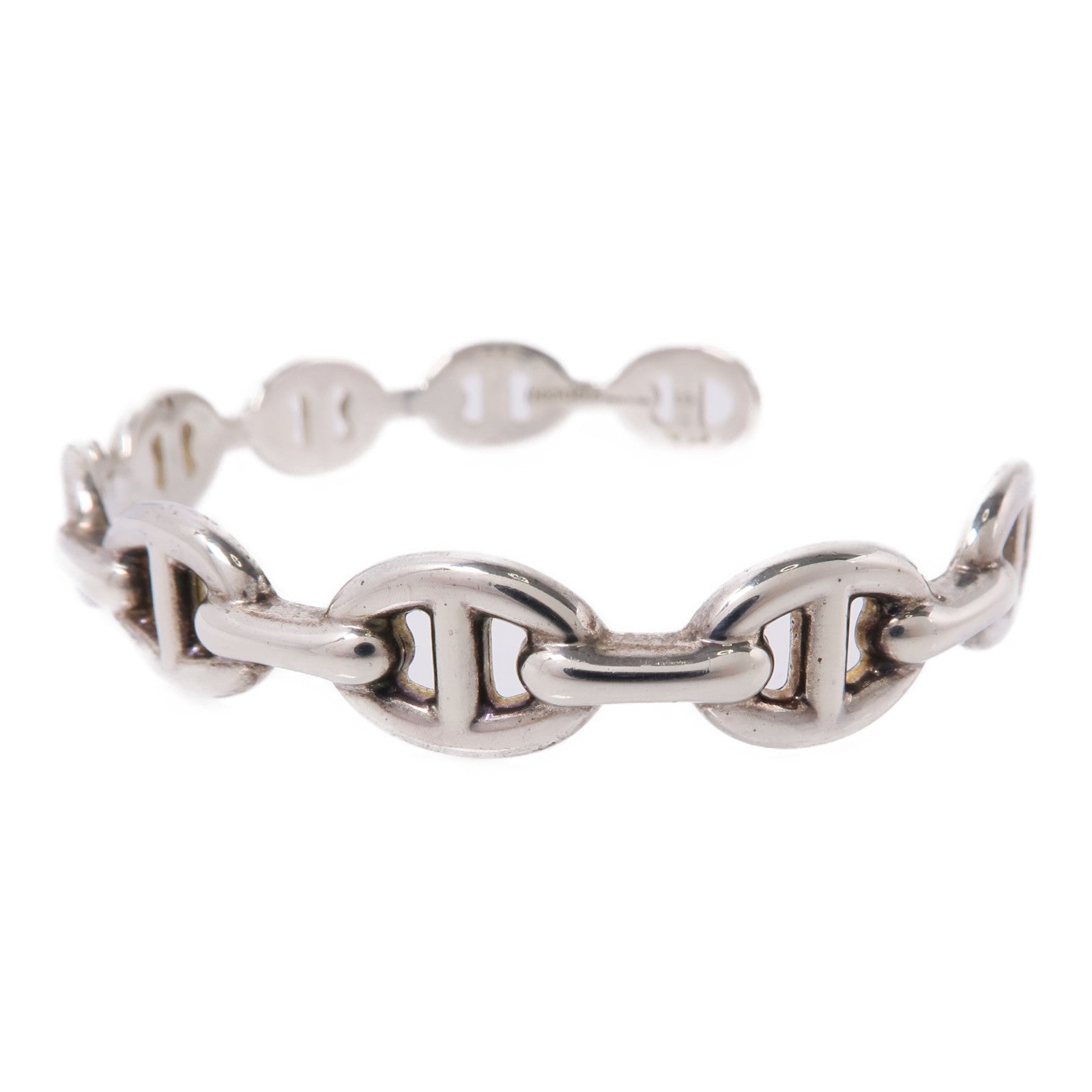 HERMES 925純銀Chaine d'Ancre Enchainee手鐲