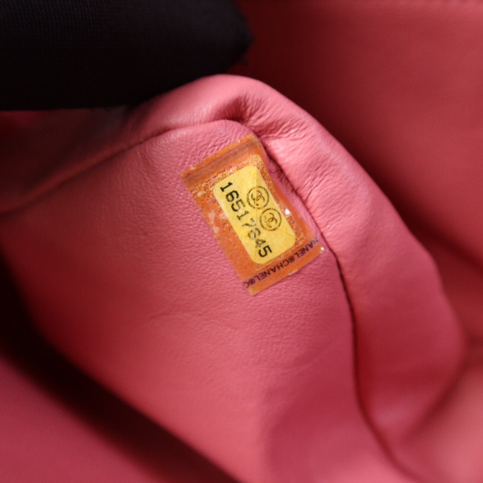 CHANEL 羊皮皮革Large Classic銀扣鏈帶肩背袋