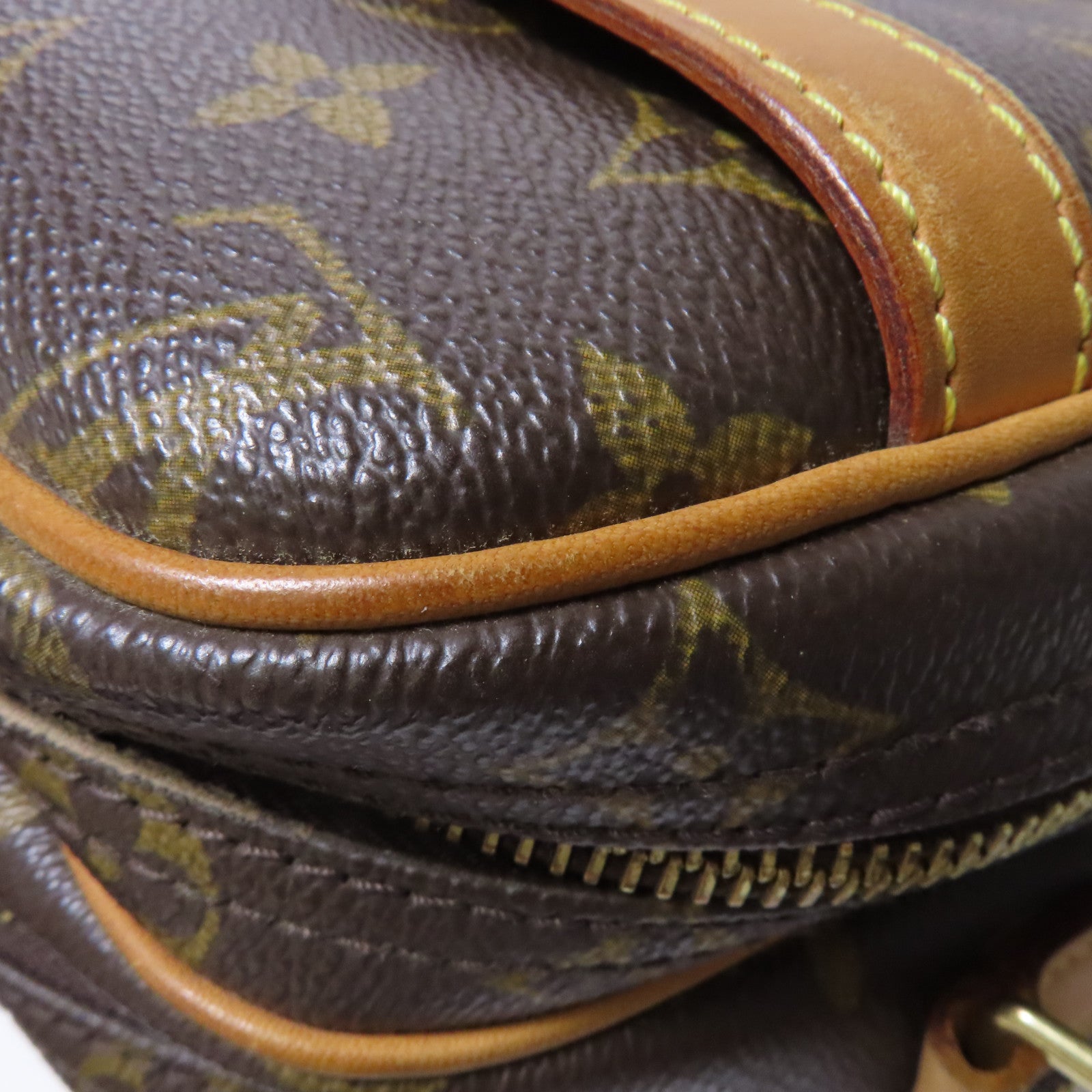 LOUIS VUITTON Monogram Reporter PM金扣肩背袋肩背袋