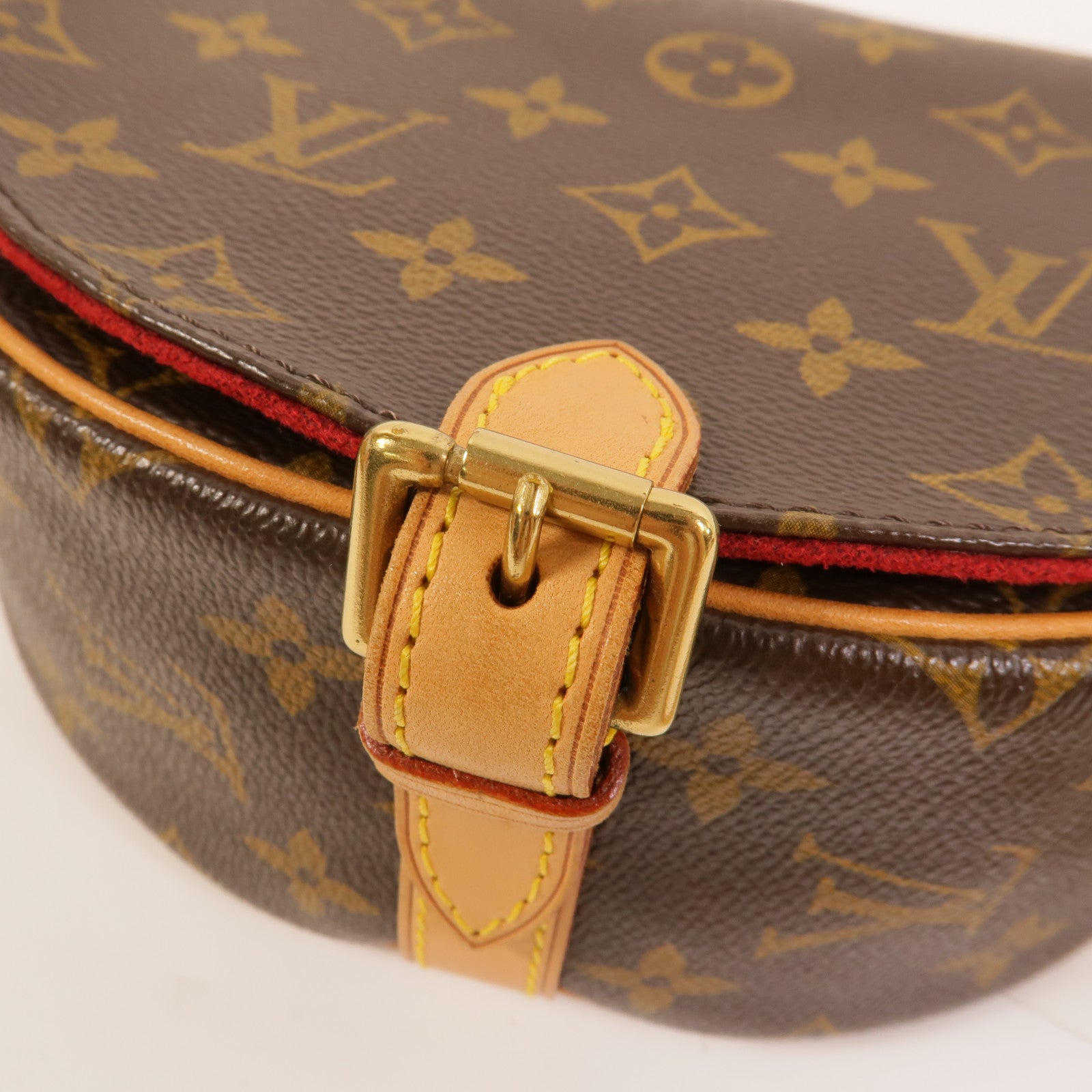 LOUIS VUITTON Monogram Tambourine金扣肩背袋