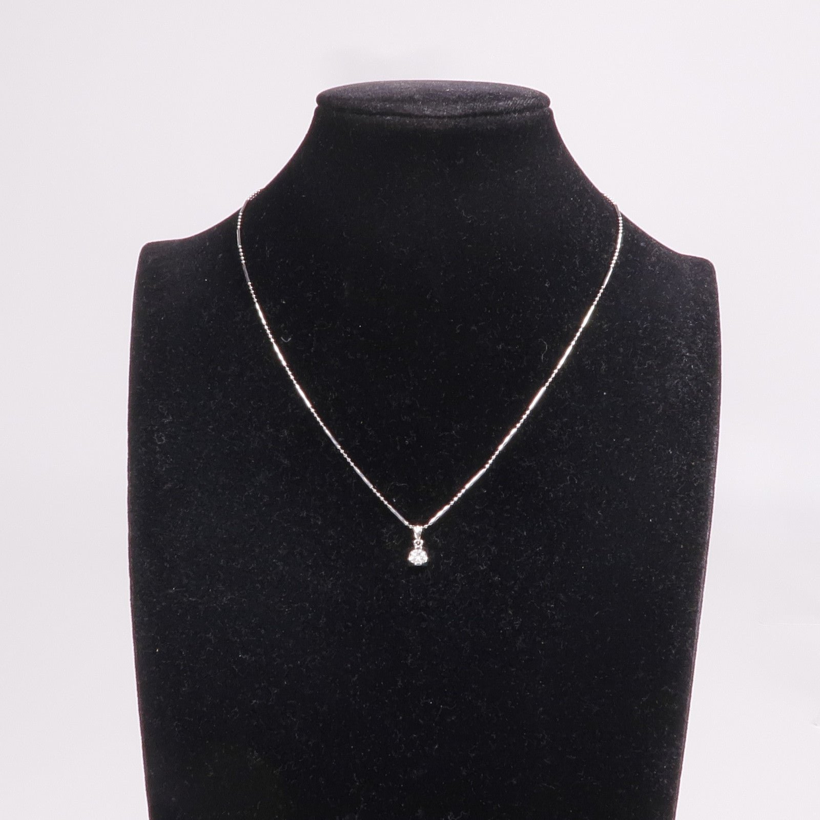 JEWELRY 18K白金Diamond Necklace鑽石項鍊