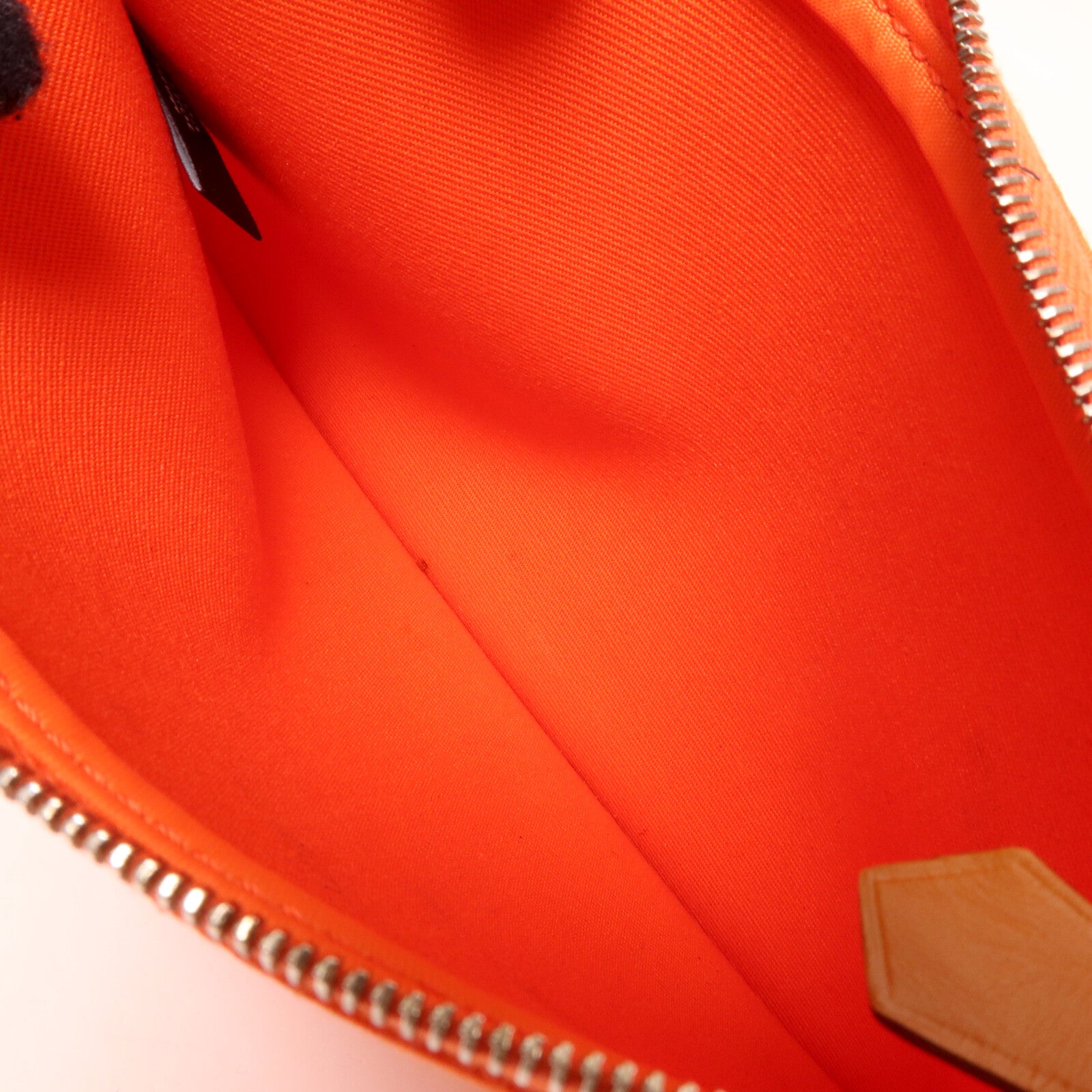 HERMES 帆布Herbag PM手挽肩背兩用袋Capucine
