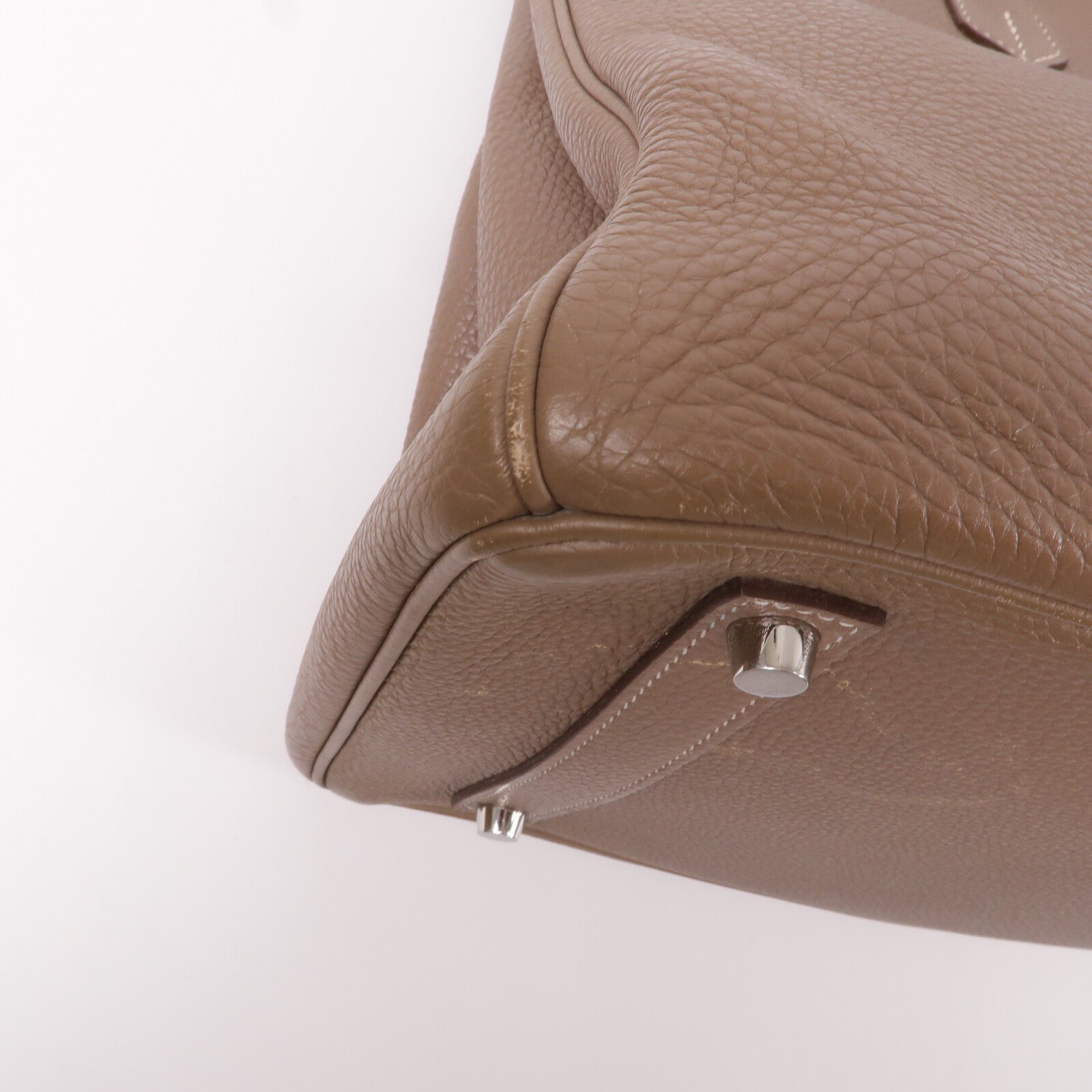 HERMES Togo皮革Birkin 35手挽袋Etoupe