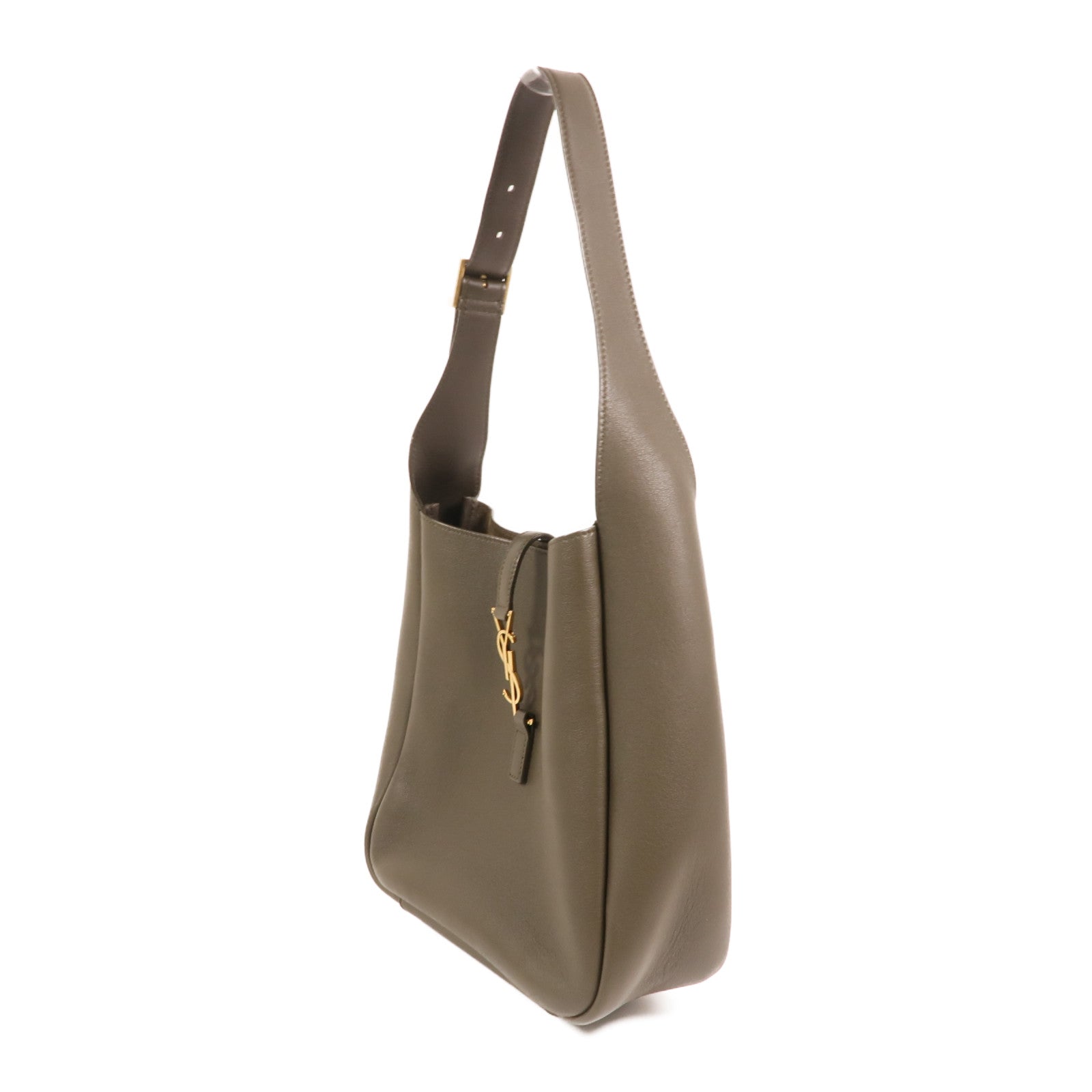 SAINT LAURENT 牛皮皮革Hobo Small金扣手挽袋