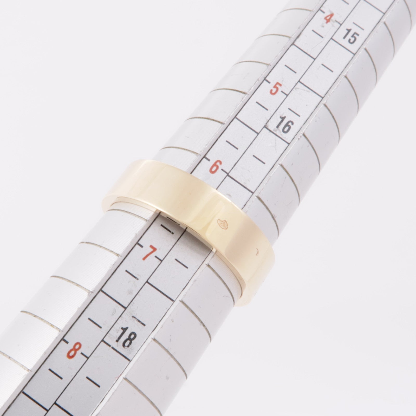 HERMES 18K玫瑰金Kelly Ring戒指Hermes#53/US#6.5