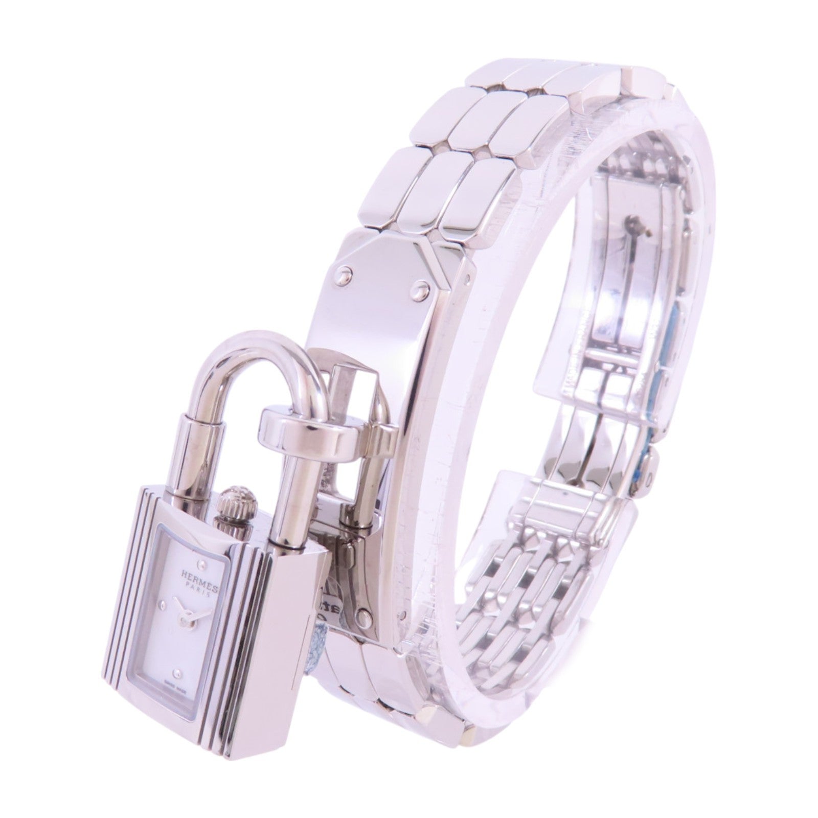 HERMES PHW H watch KE4.110 Quartz Watch Stainless Steel