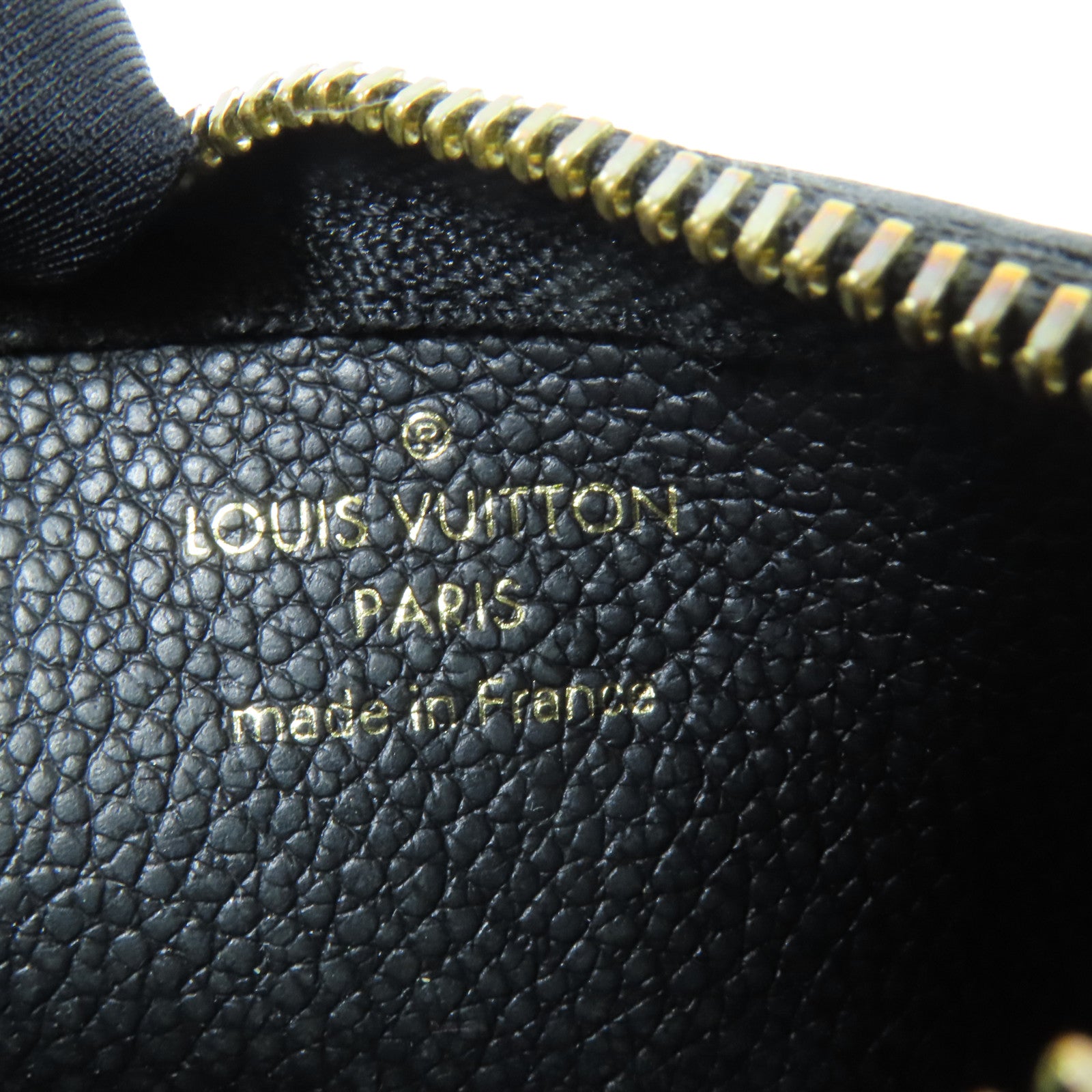 LOUIS VUITTON Monogram Empreinte Key Pouch金扣鎖匙包