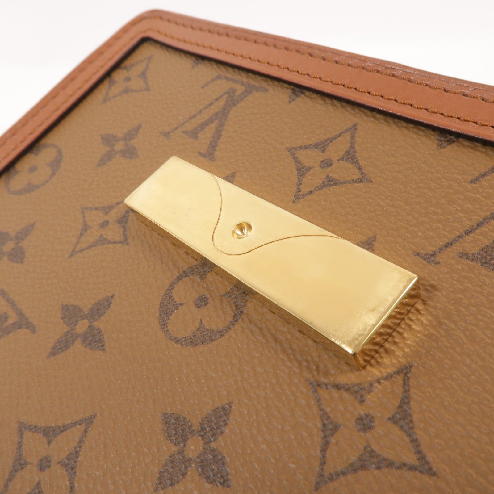 LOUIS VUITTON Monogram Reverse Mini Dauphine肩背袋