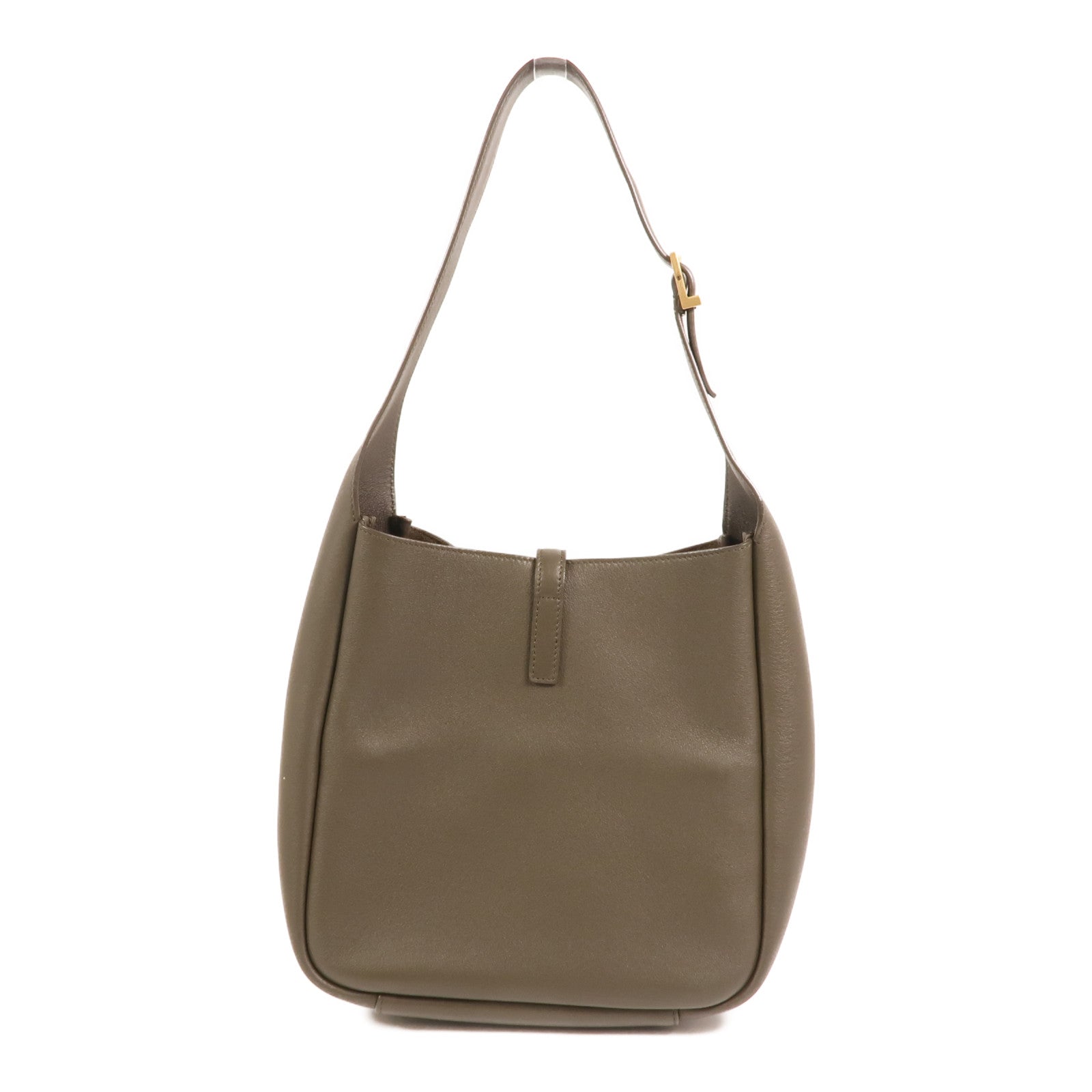 SAINT LAURENT 牛皮皮革Hobo Small金扣手挽袋