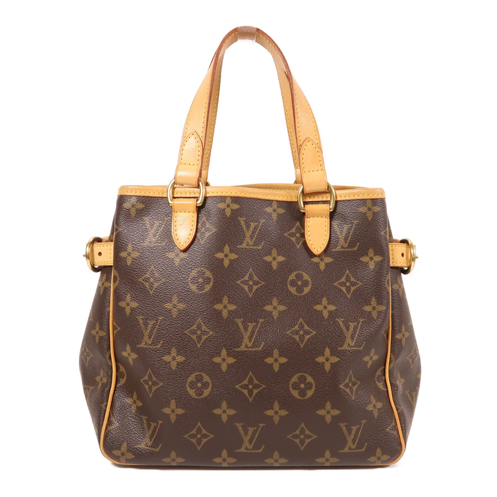 LOUIS VUITTON LV GHW Batignolles Hand Bag/Tote Bag M51156 Monogram Brown