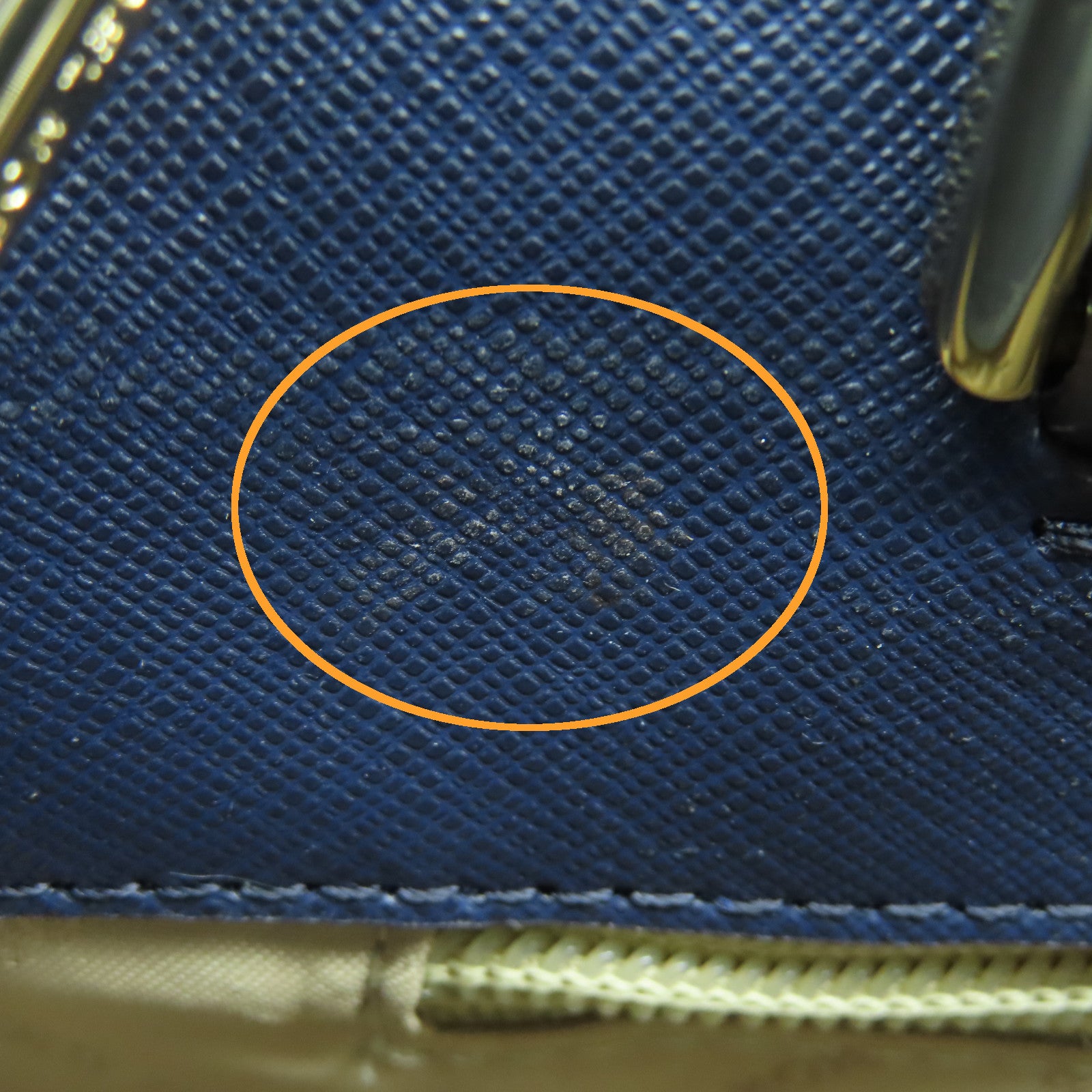 Michael Kors 牛皮皮革2way Shoulder Bag金扣手挽肩背两用袋深蓝色