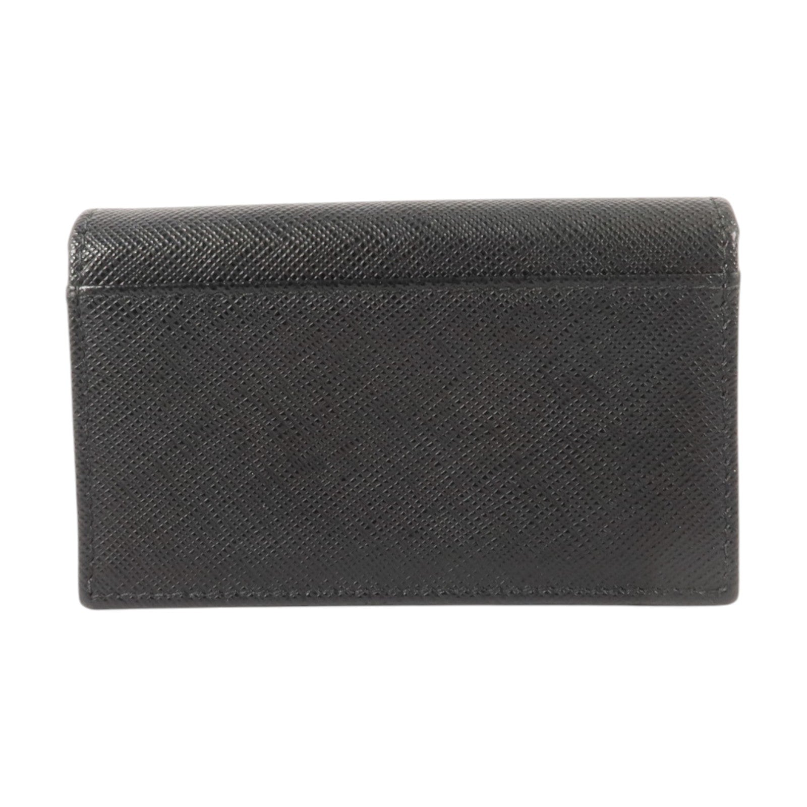 PRADA Saffiano皮革Card case金扣卡片套