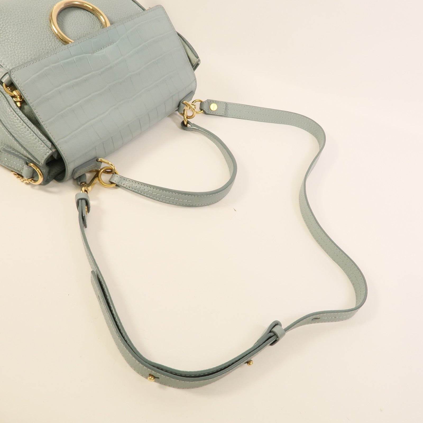 Chloe 牛皮皮革2Way Shoulder手挽肩背兩用袋