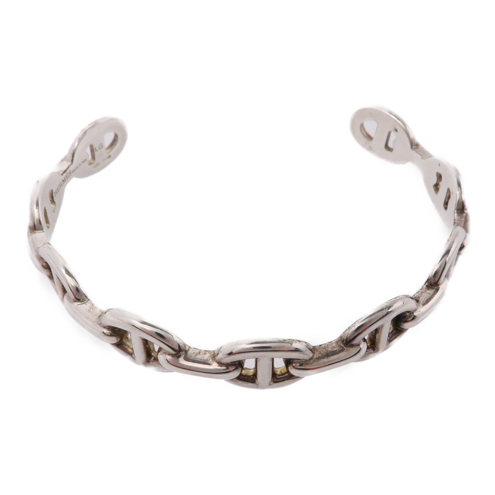 HERMES 925純銀Chaine d'Ancre Enchainee手鐲