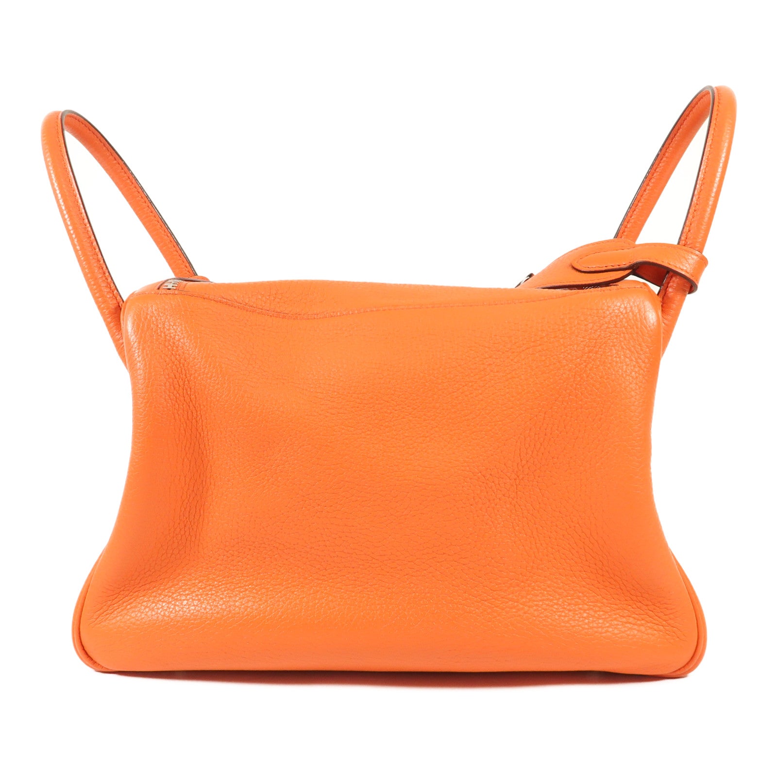 HERMES Clemence皮革Lindy 30銀扣手挽肩背兩用袋