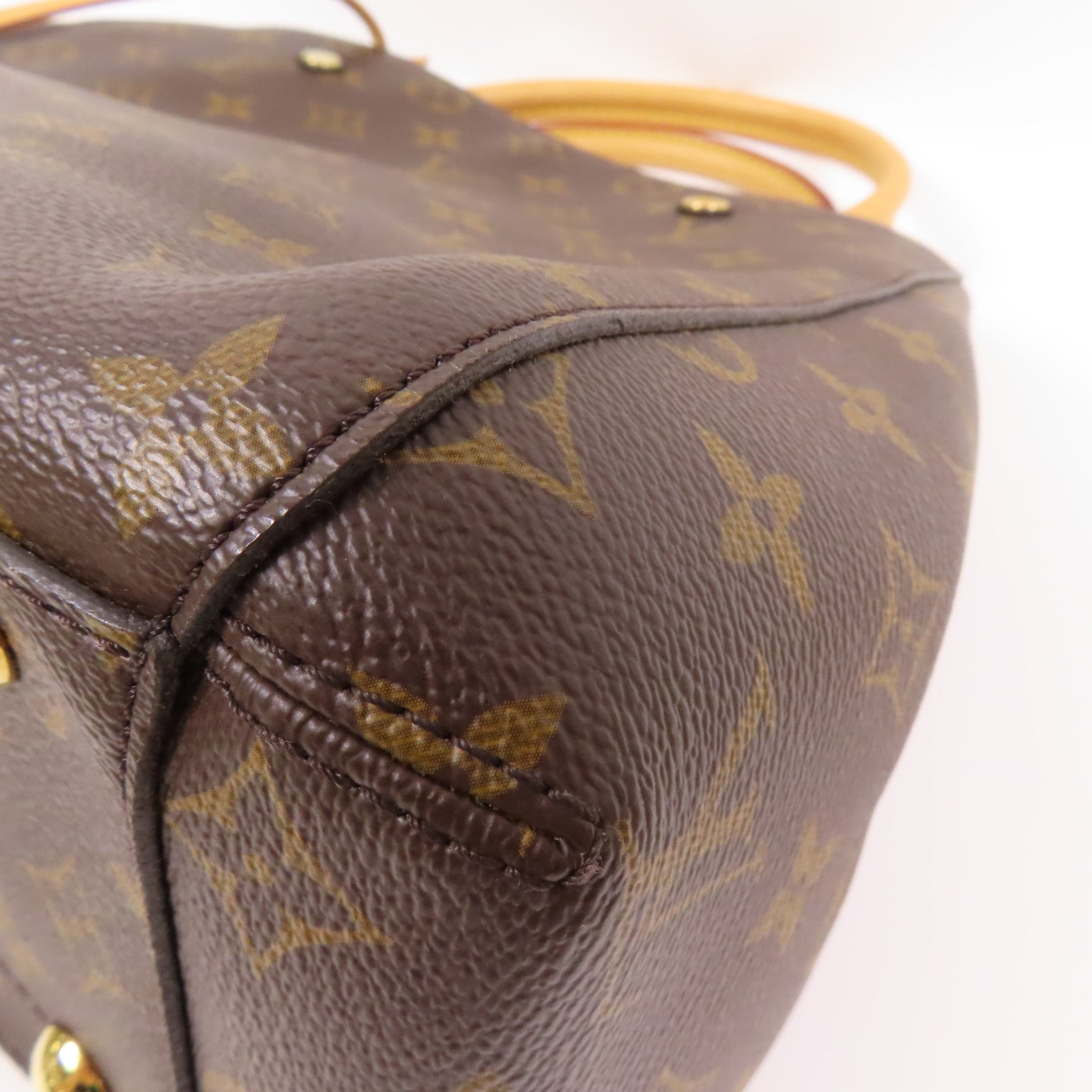 LOUIS VUITTON Monogram Montaigne MM金扣手挽肩背兩用袋
