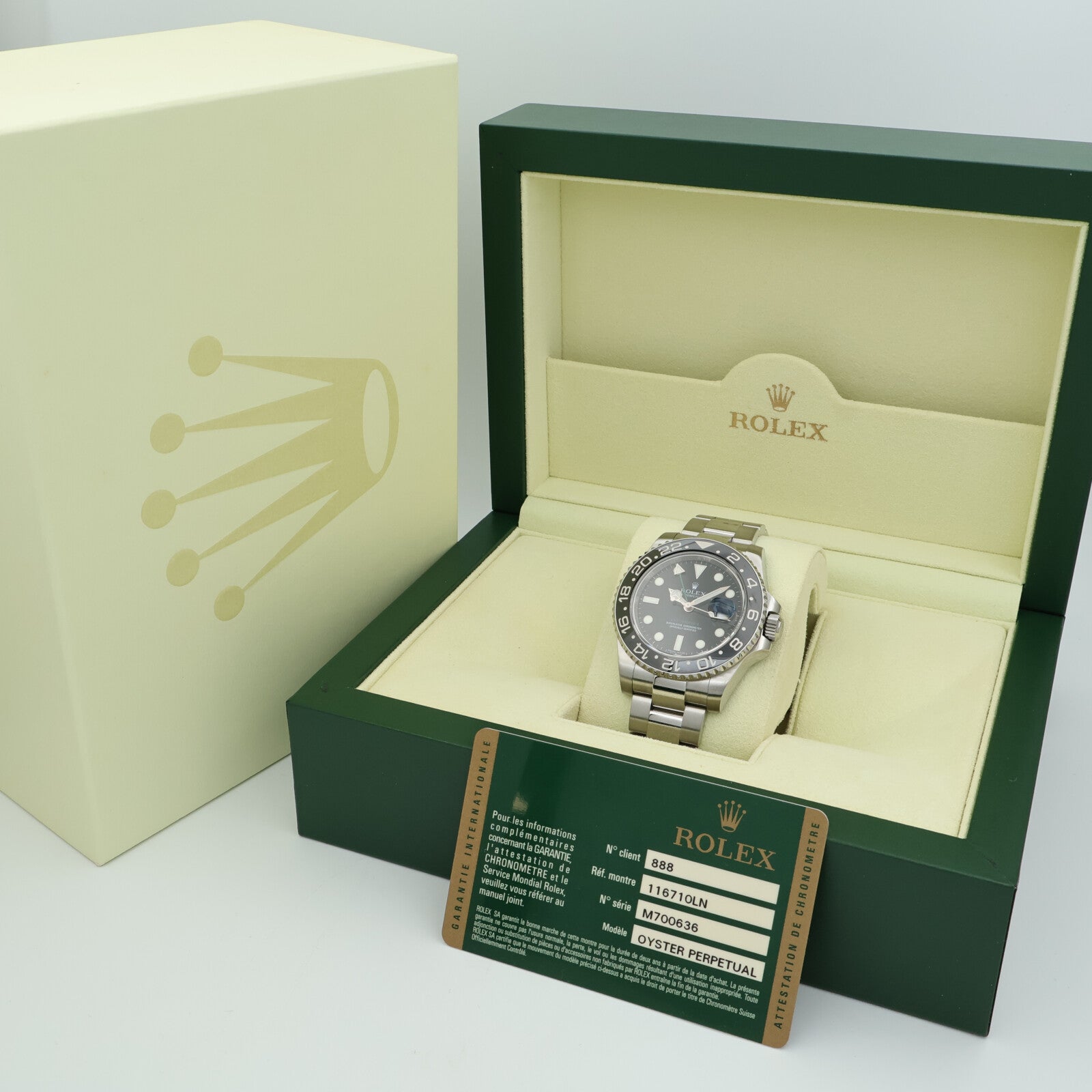 ROLEX GMT-Master II 116710LN