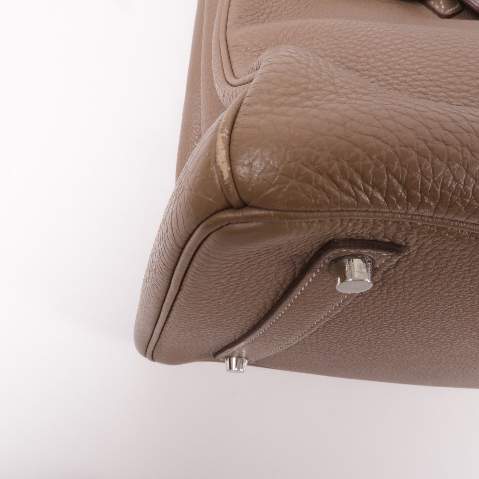 HERMES Togo皮革Birkin 35手挽袋Etoupe