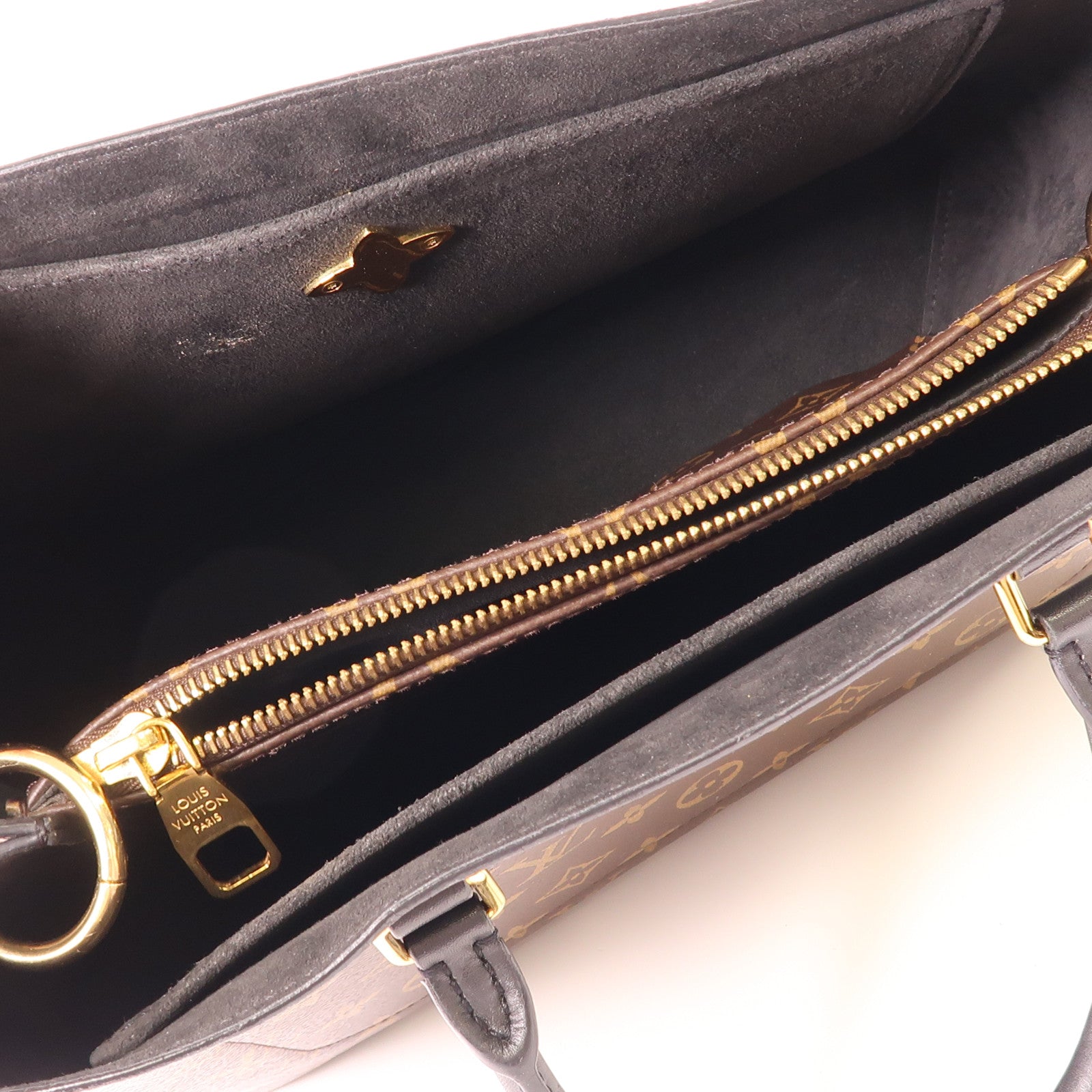 LOUIS VUITTON Monogram Flower Tote金扣手挽肩背兩用袋