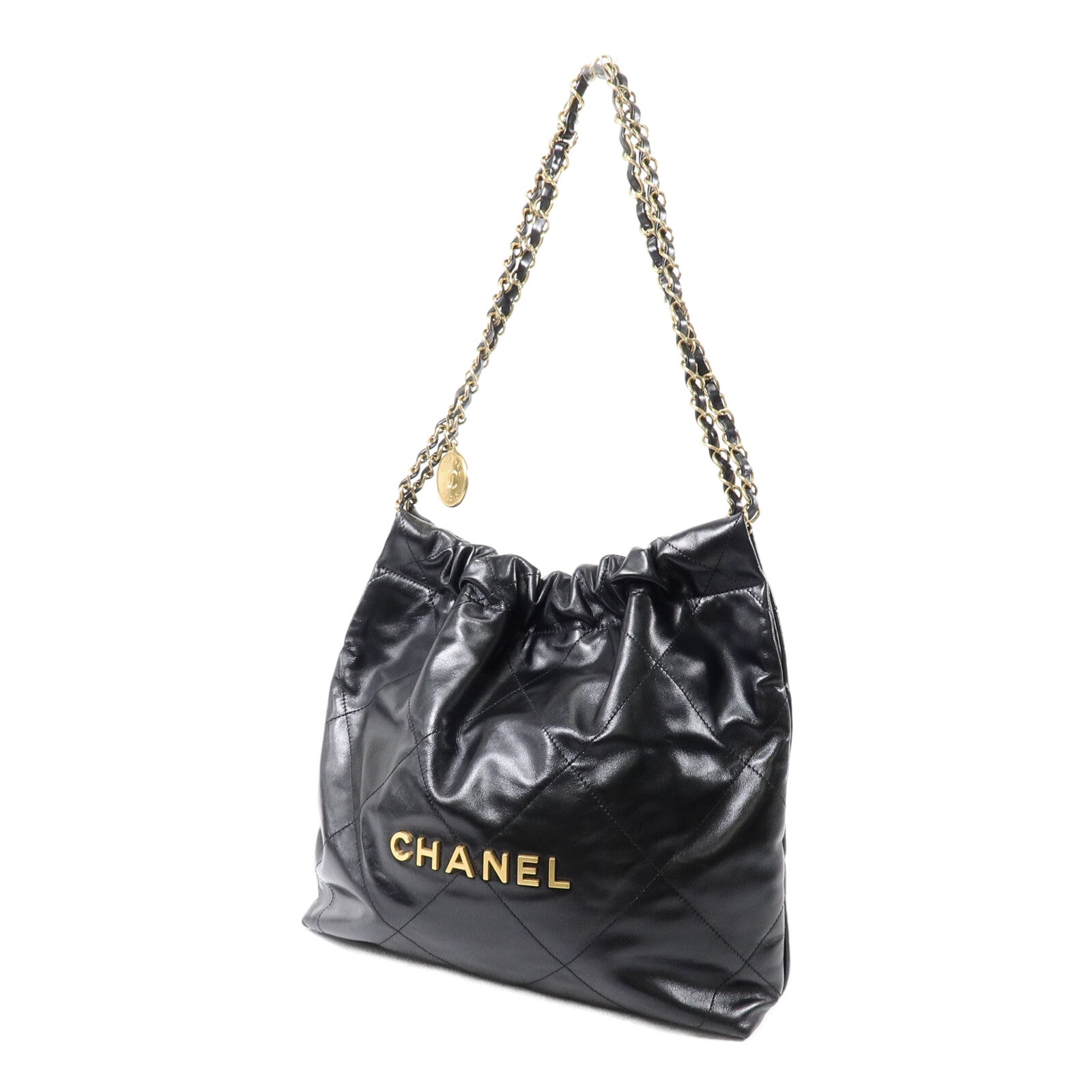 CHANEL 牛皮皮革Chanel 22 Small鏈帶肩背袋