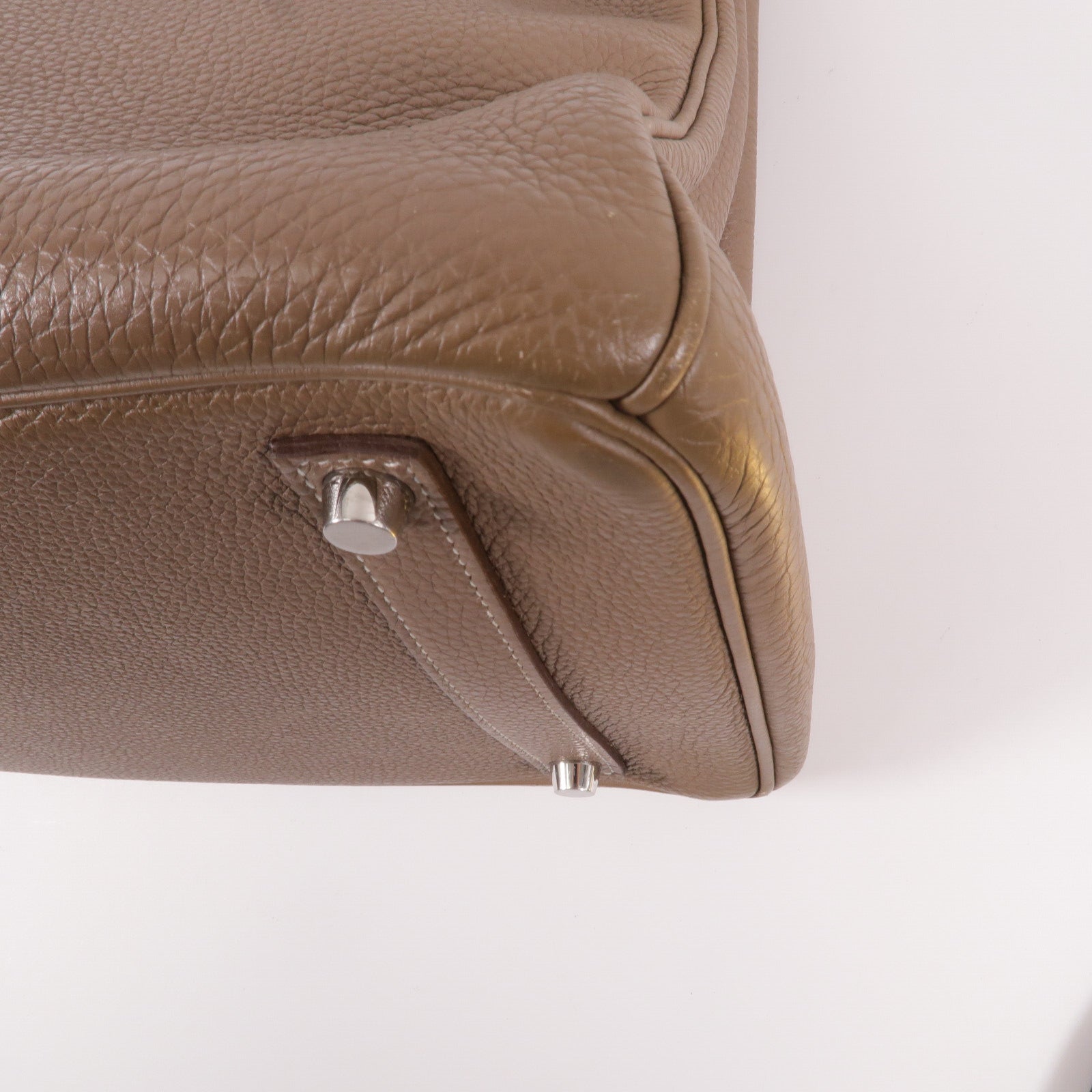 HERMES Togo皮革Birkin 35手挽袋Etoupe