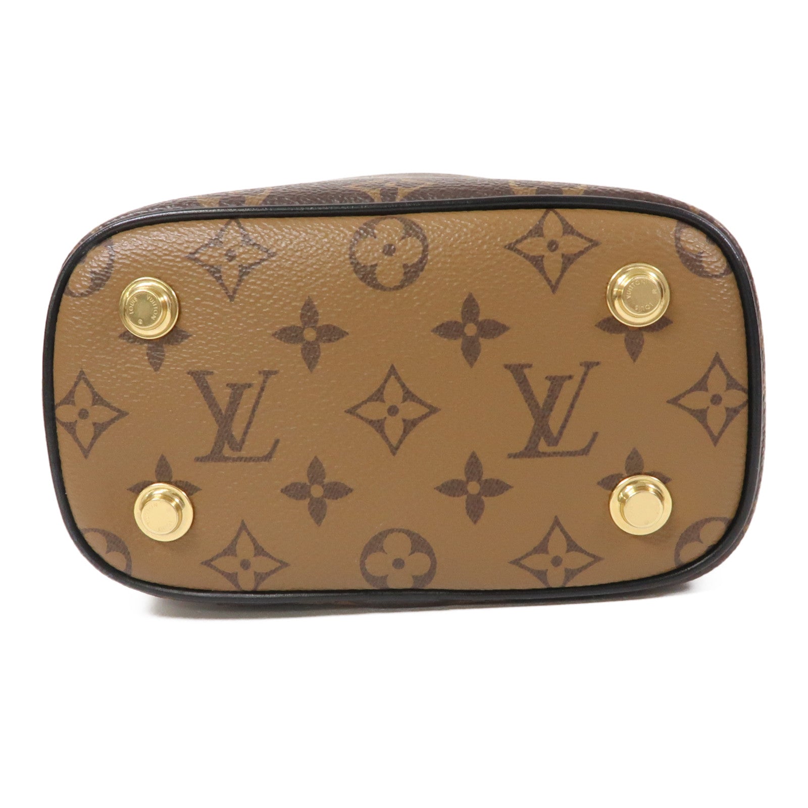 LOUIS VUITTON Monogram Vanity PM手挽肩背兩用袋啡色