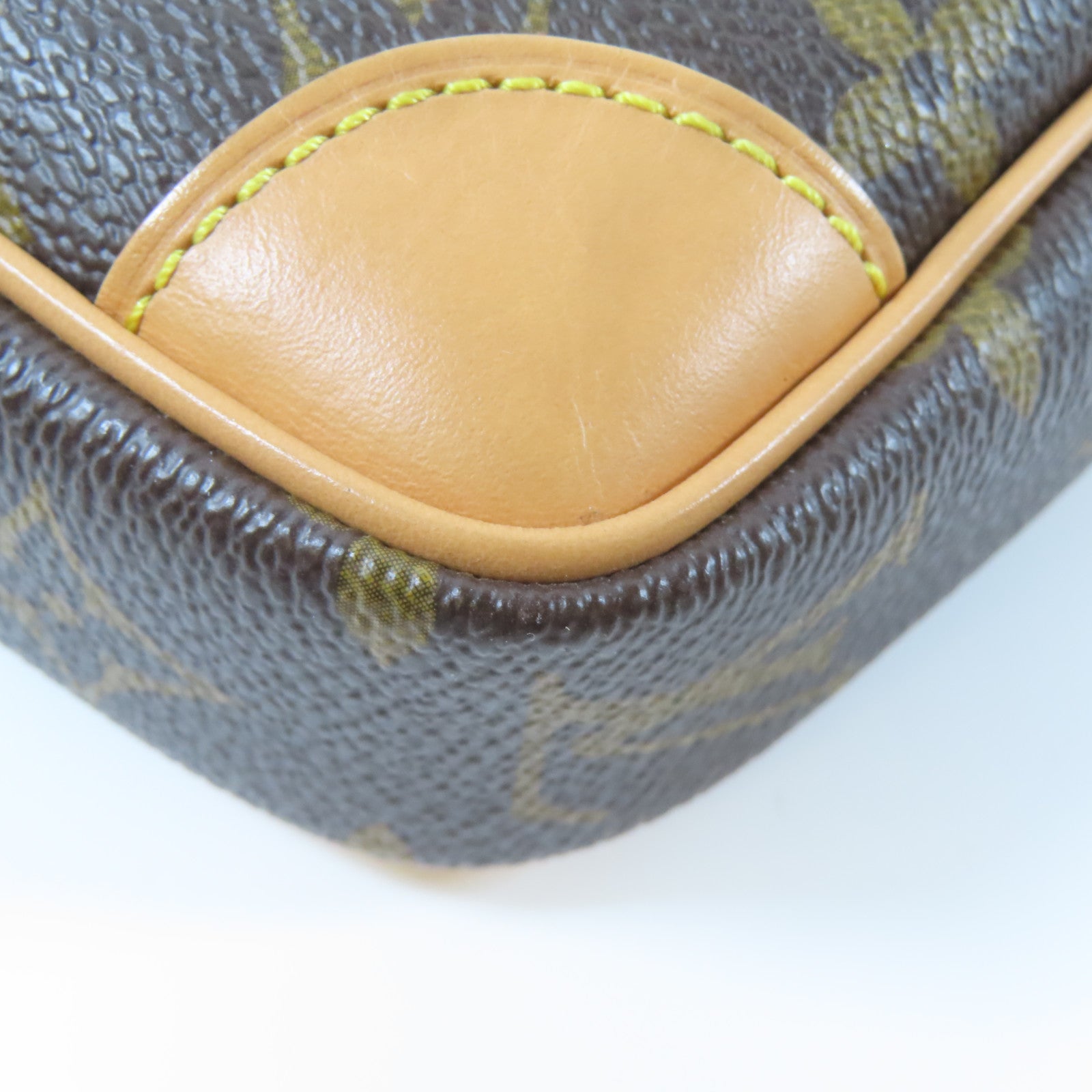 LOUIS VUITTON 【激減優惠】Monogram Game On Paname金扣肩背袋啡色