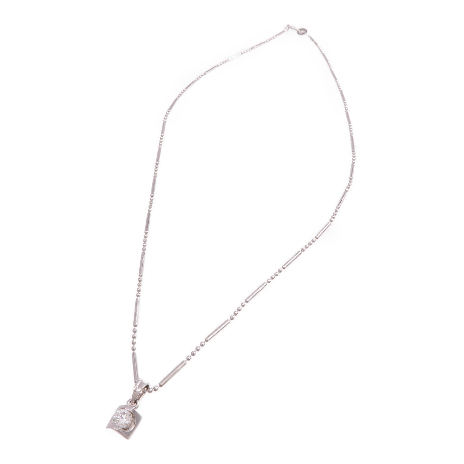 JEWELRY 18K白金Diamond Necklace鑽石項鍊