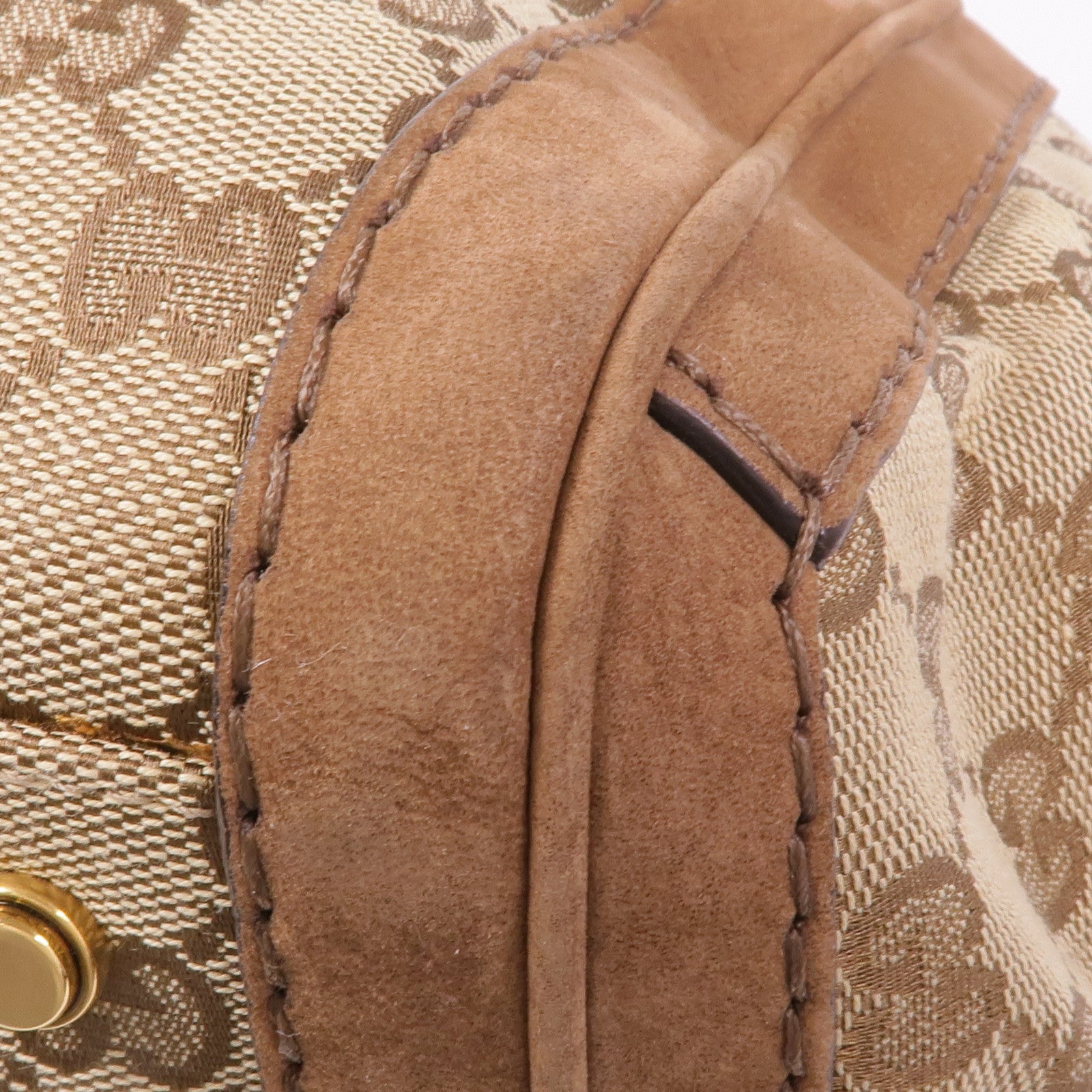 GUCCI 帆布Hand Bag金扣手挽袋