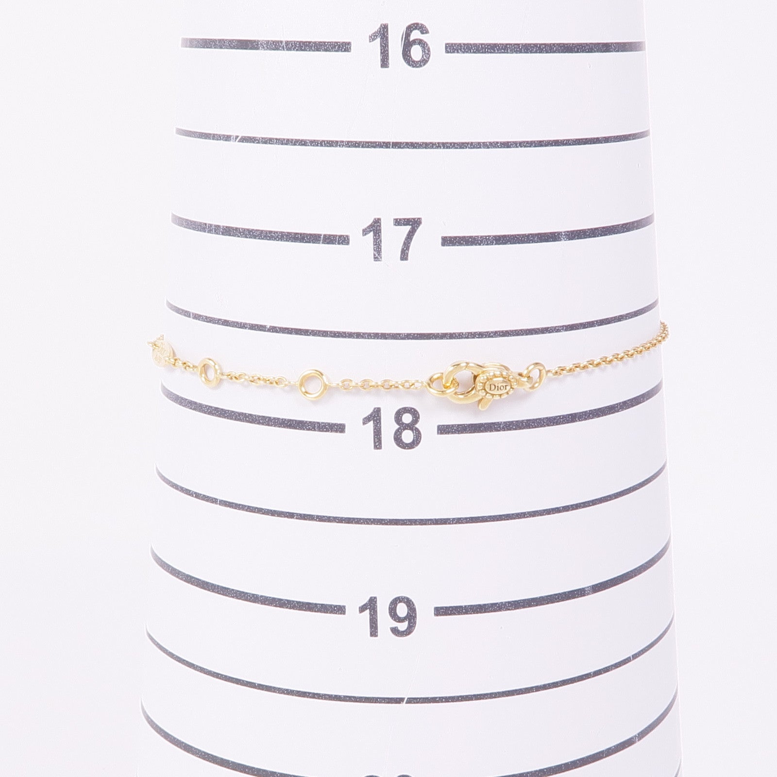 Dior 18K玫瑰金/青金石Rose De Vents鑽石手鏈