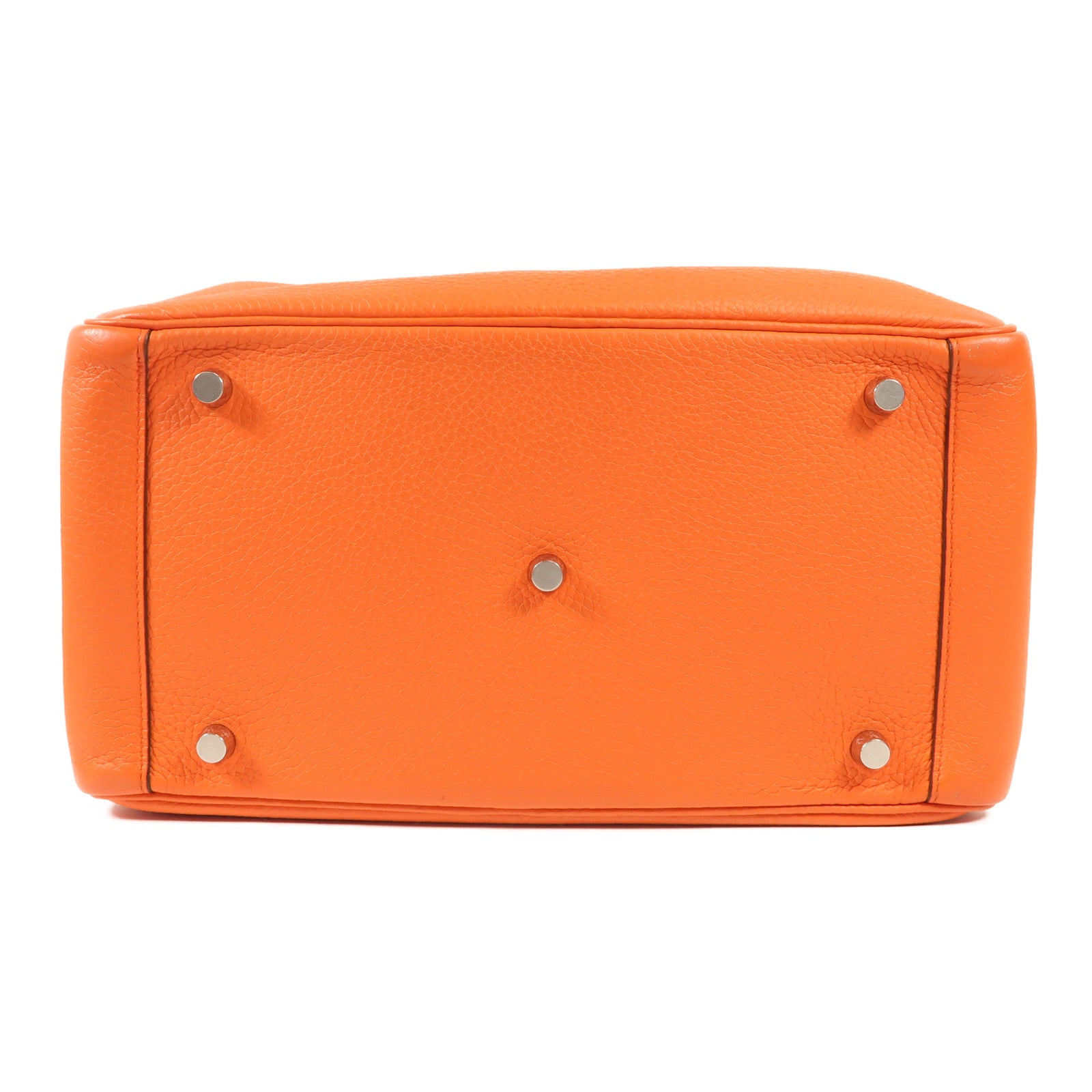 HERMES Clemence皮革Lindy 30銀扣手挽肩背兩用袋