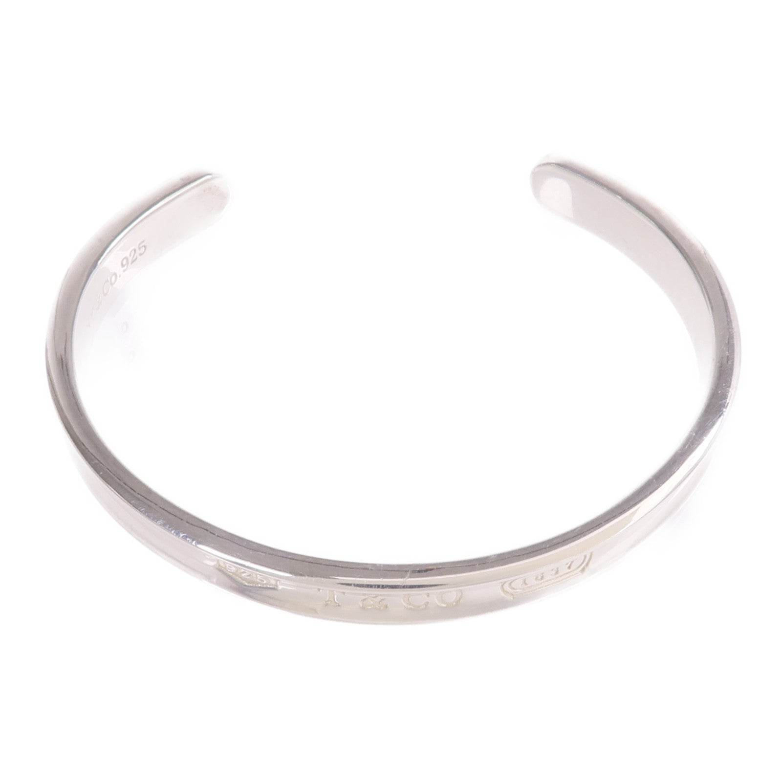 TIFFANY＆CO 925純銀Open Bracelet/Bangle手鐲