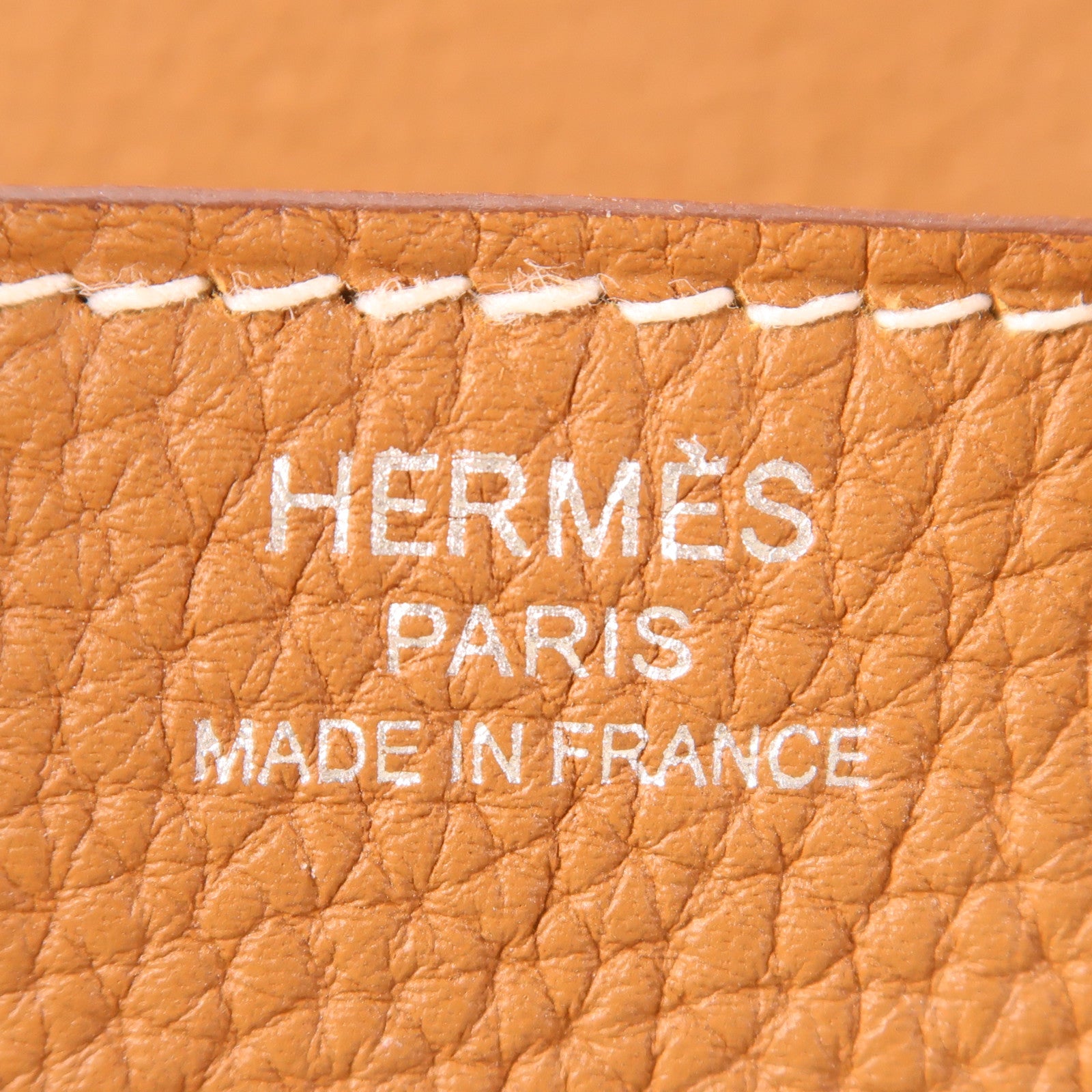 HERMES Togo皮革Birkin 25銀扣手挽袋Gold