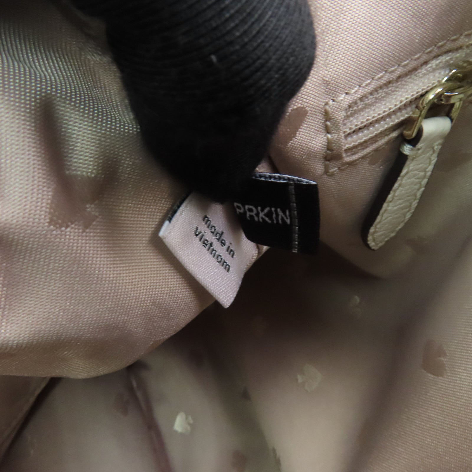 Kate Spade 【激減優惠】牛皮皮革Shoulder Bag金扣/銀扣肩背袋白色