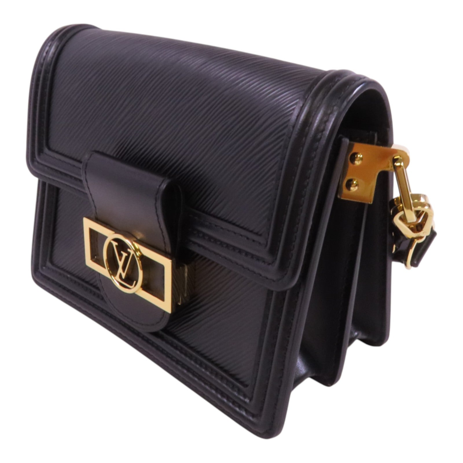 LOUIS VUITTON Epi Leather Mini Danphine金扣手挽肩背兩用袋