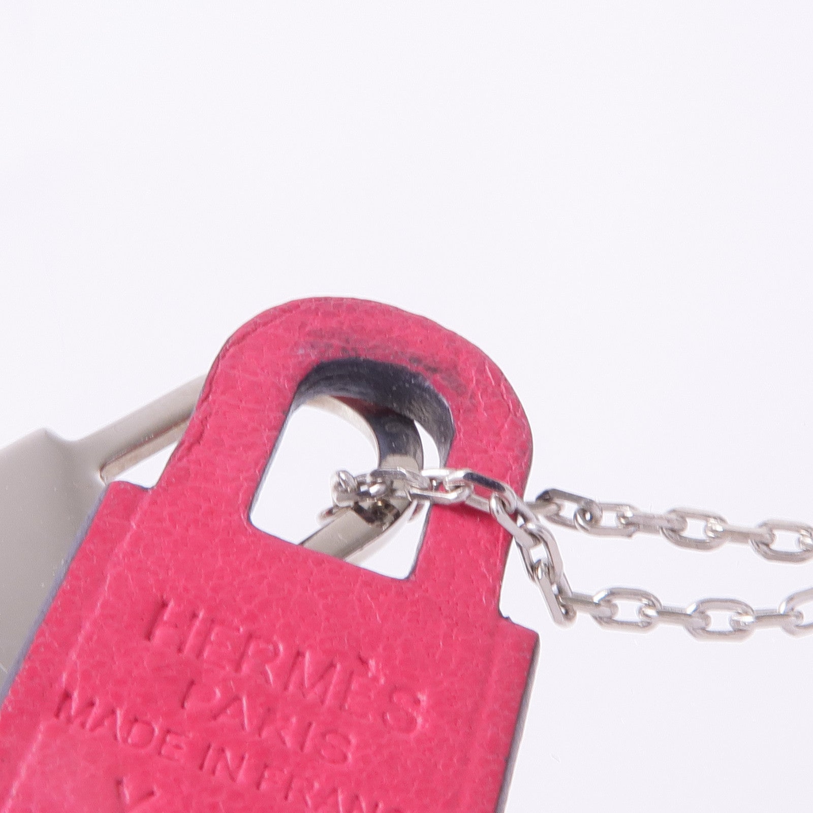 HERMES 金屬/皮革O'Kelly Pendant項鍊