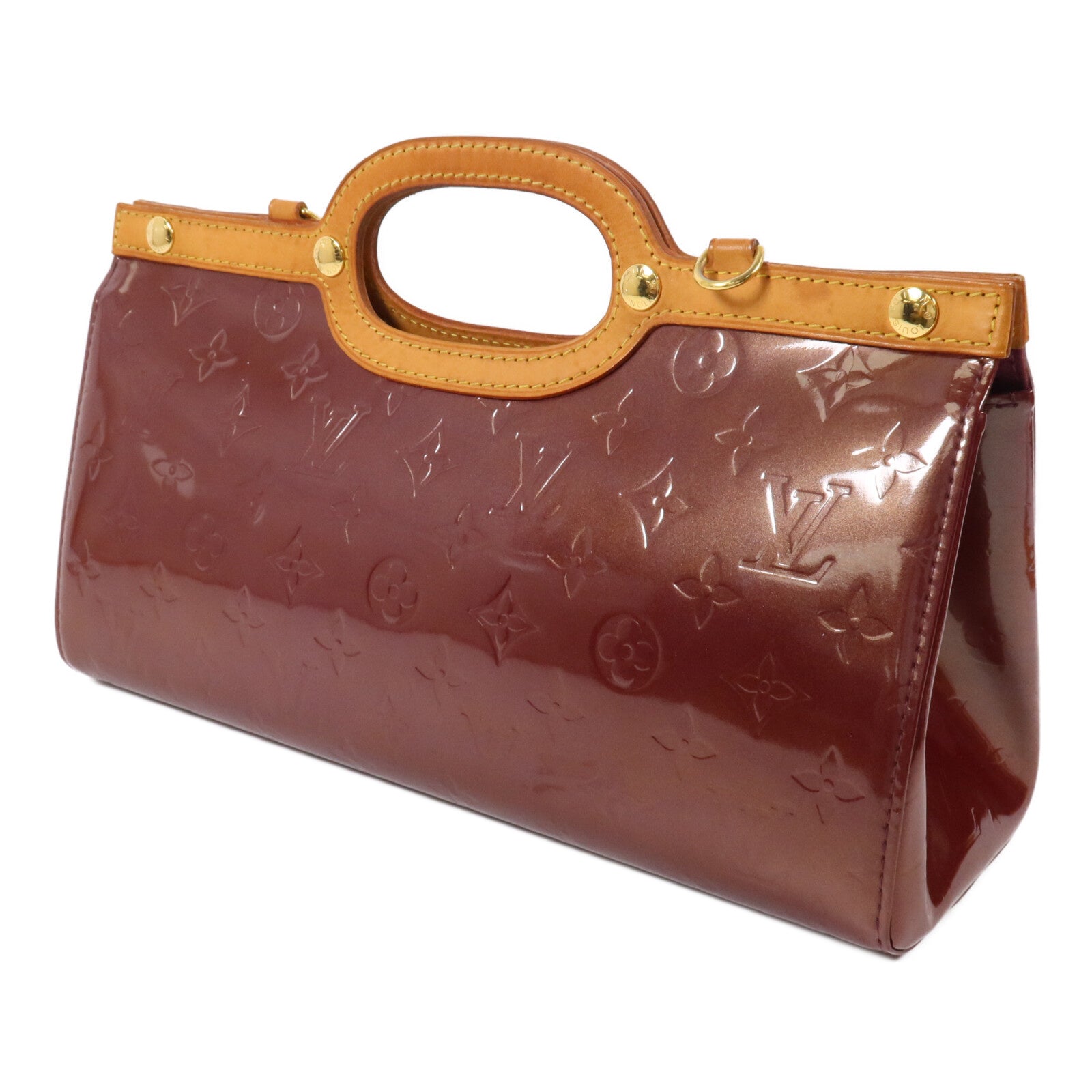 LOUIS VUITTON Monogram Vernis Roxbury Drive手挽肩背兩用袋