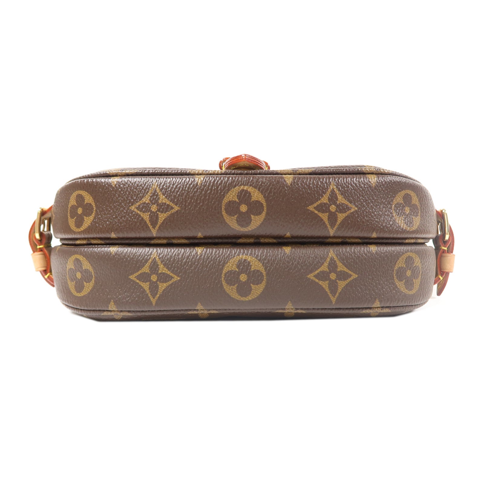 LOUIS VUITTON Monogram Saumur BB金扣手挽肩背兩用袋啡色
