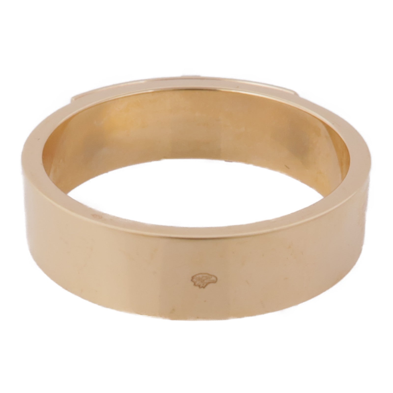 HERMES 18K玫瑰金Kelly Ring戒指Hermes#53/US#6.5